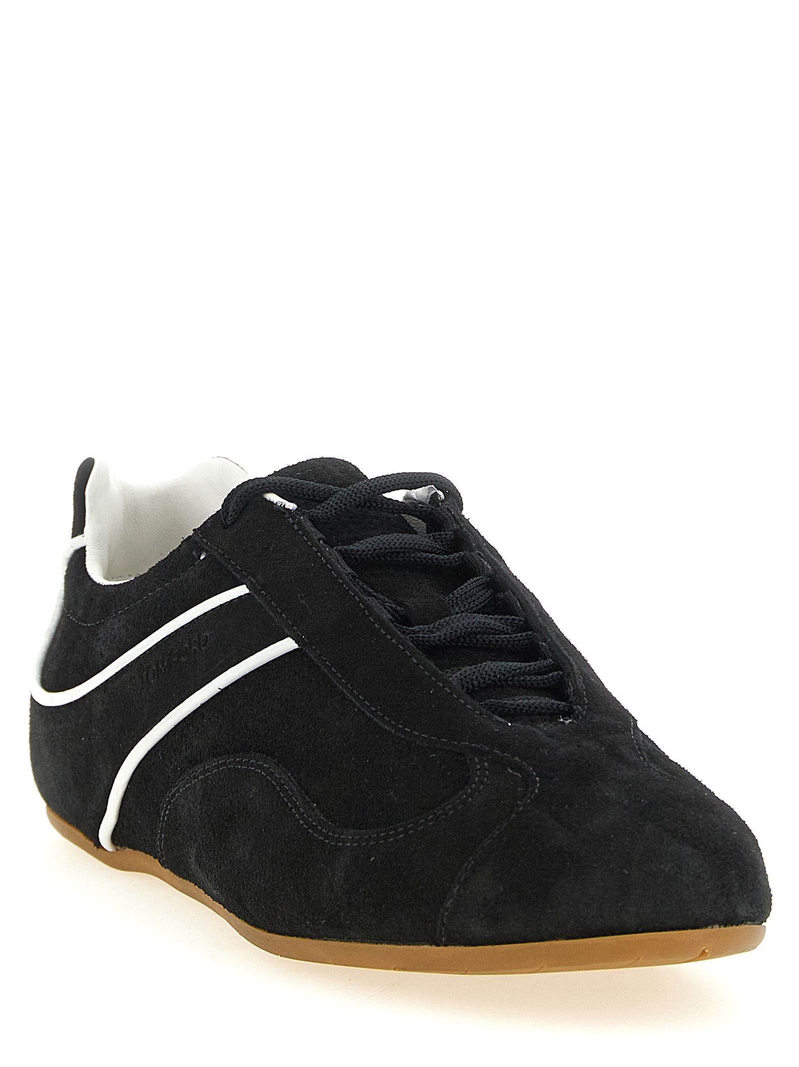 Calfskin Men's Sneakers - Tom Ford - Modalova