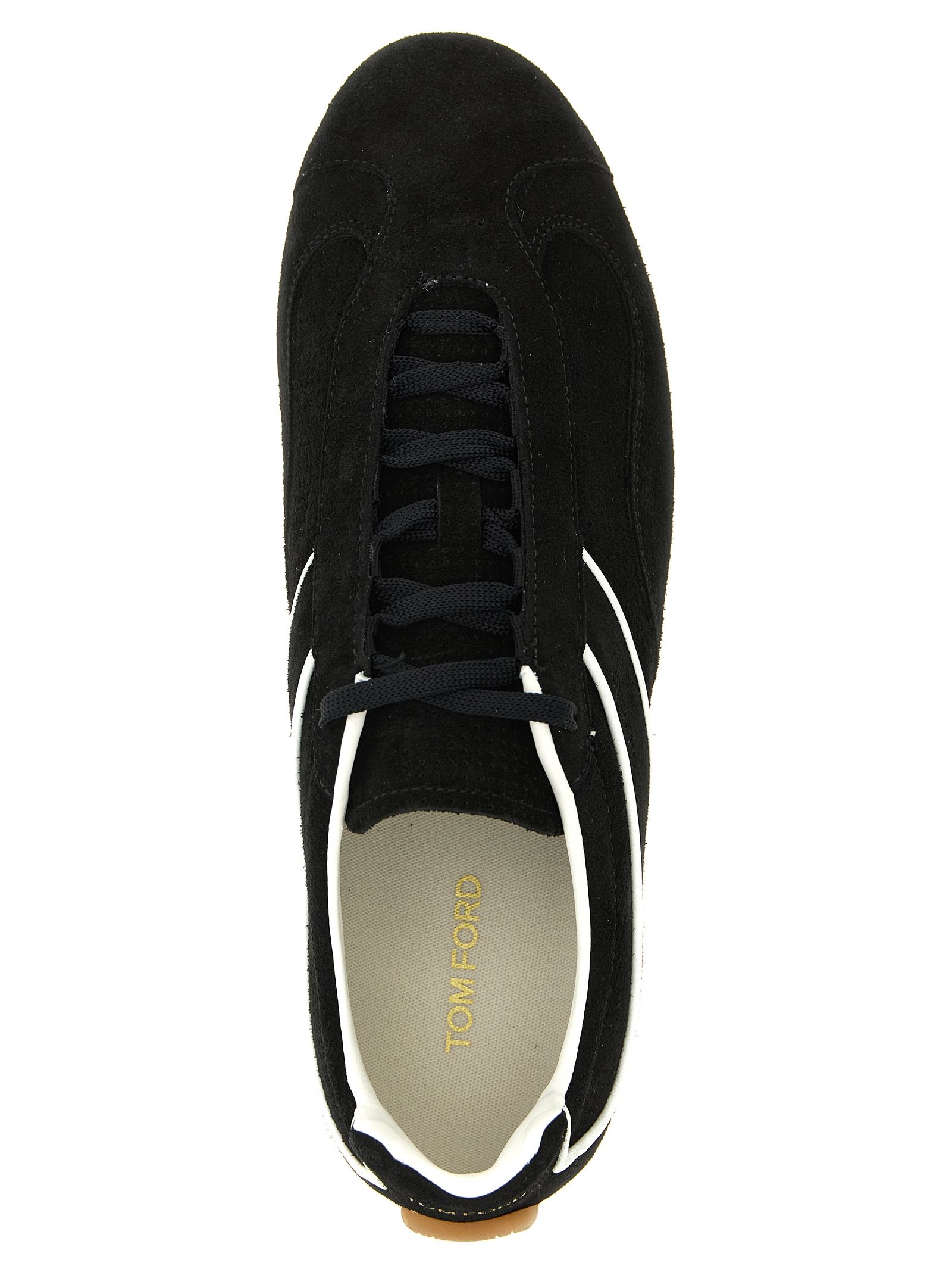 Calfskin Men's Sneakers - Tom Ford - Modalova