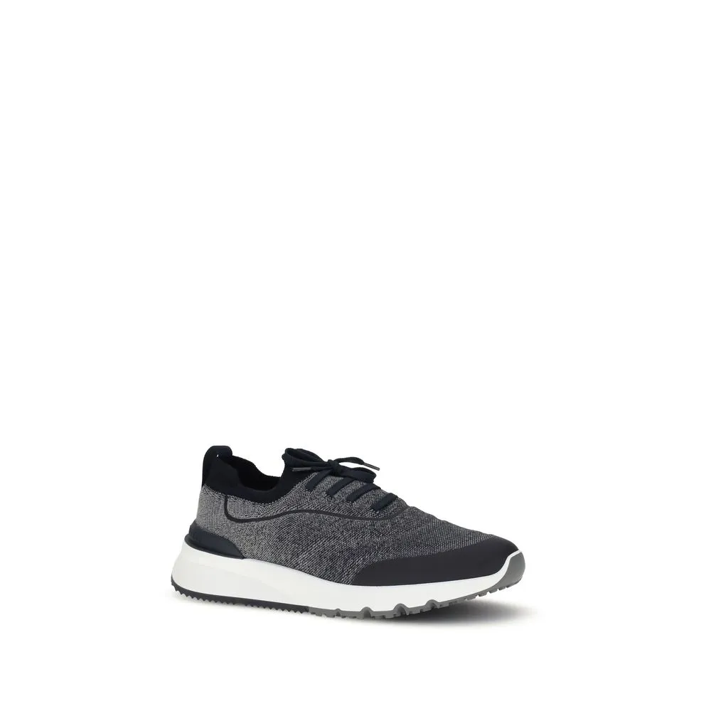 Cotton Athletic Men's Sneakers - Brunello Cucinelli - Modalova
