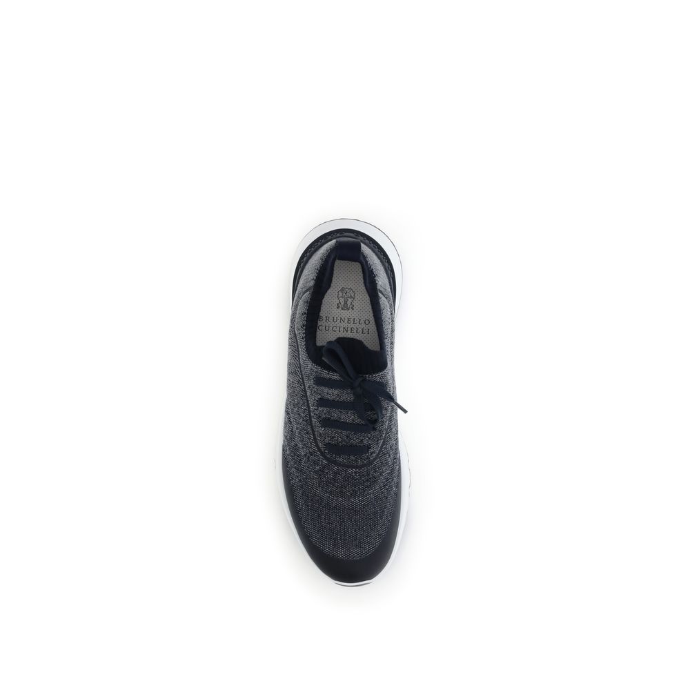 Cotton Athletic Men's Sneakers - Brunello Cucinelli - Modalova