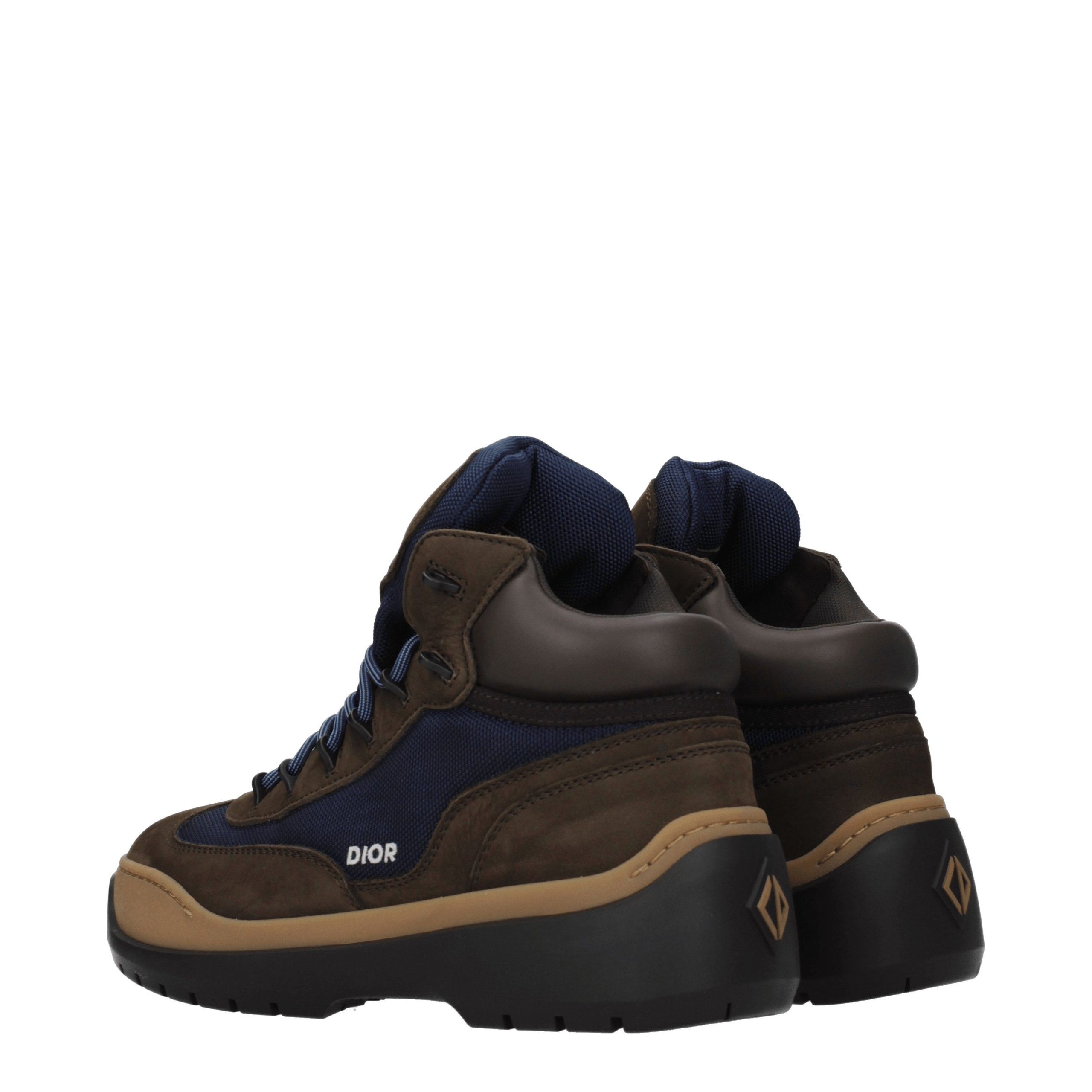 Leather Ankle Men's Boots - Christian Dior - Modalova