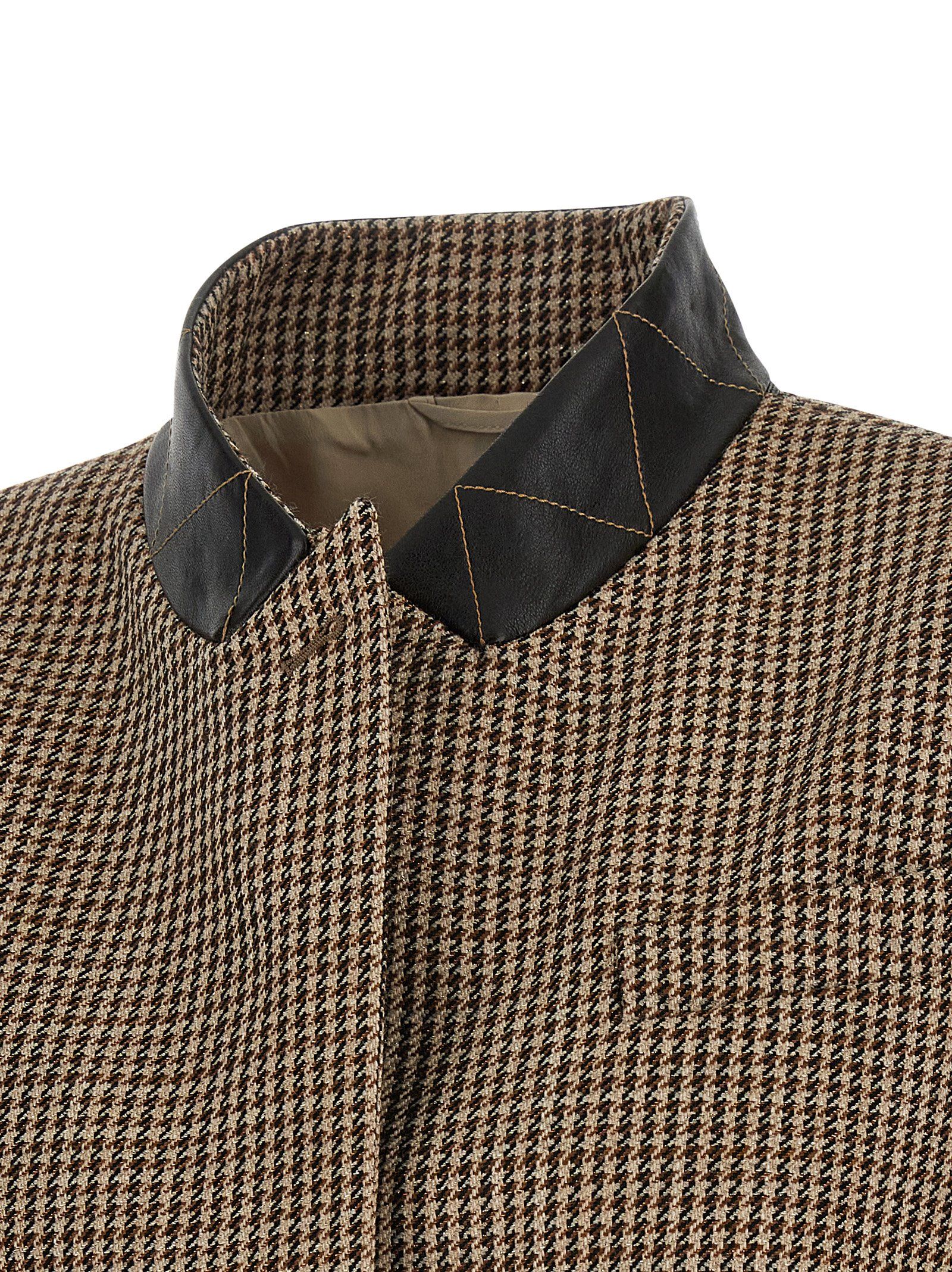 Virgin Wool Sleeveless Women's Jacket - Brunello Cucinelli - Modalova