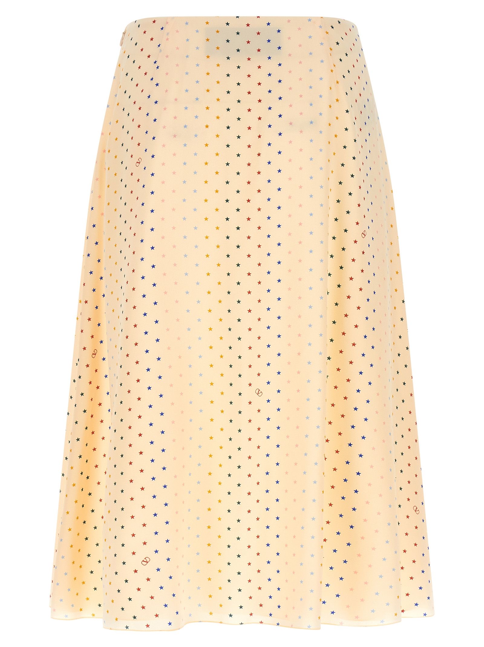 Silk Midi Women's Skirt - Valentino Garavani - Modalova