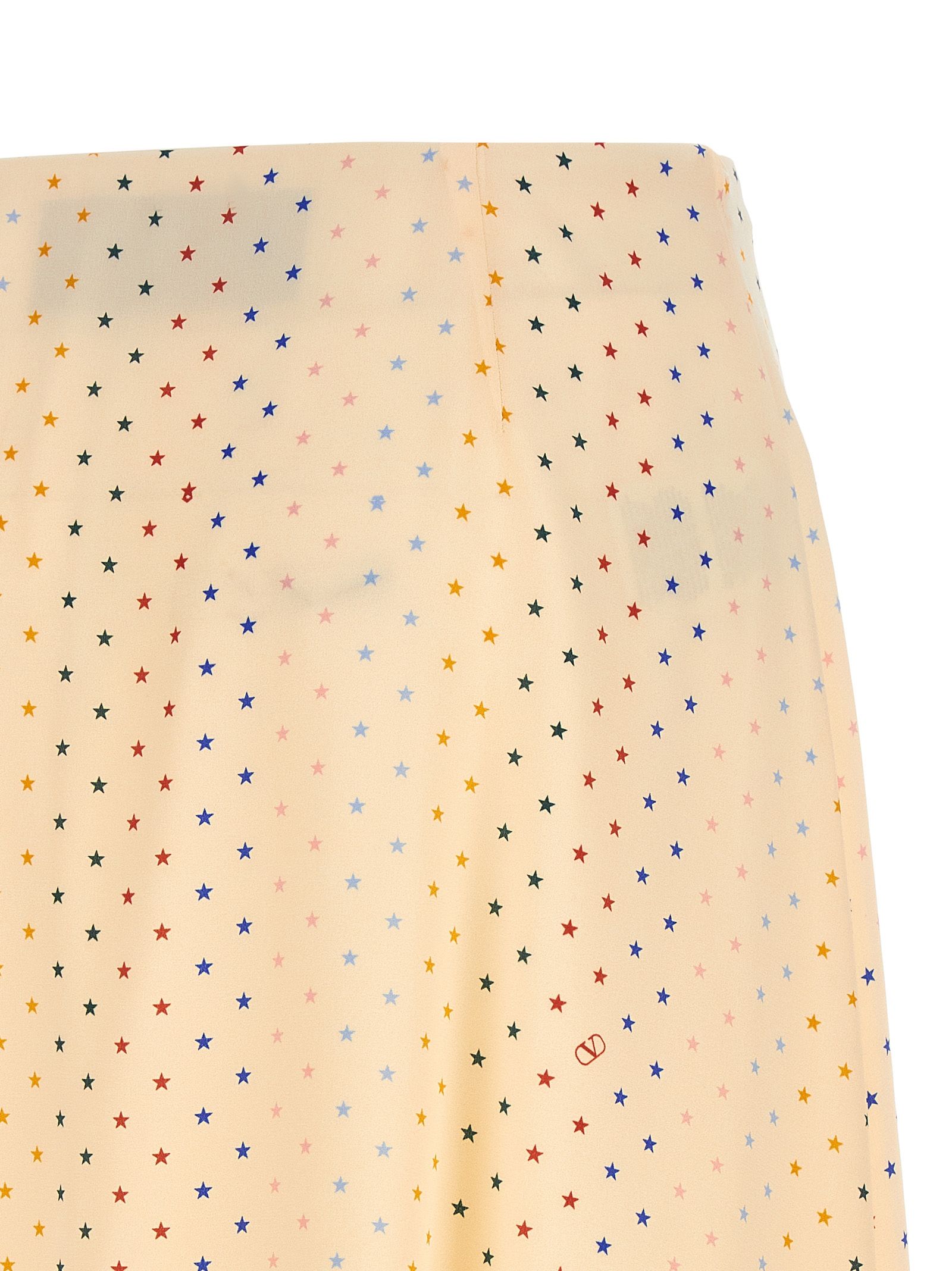 Silk Midi Women's Skirt - Valentino Garavani - Modalova