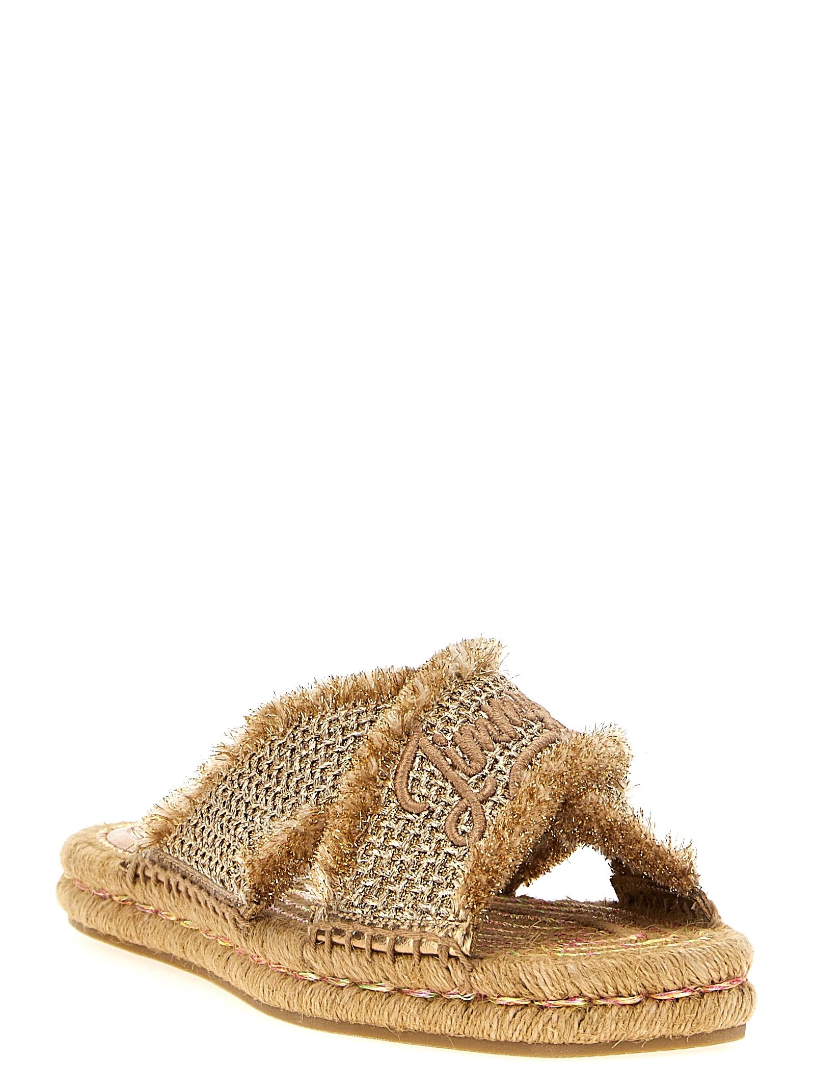 Textile Women's Slides - Jimmy Choo - Modalova