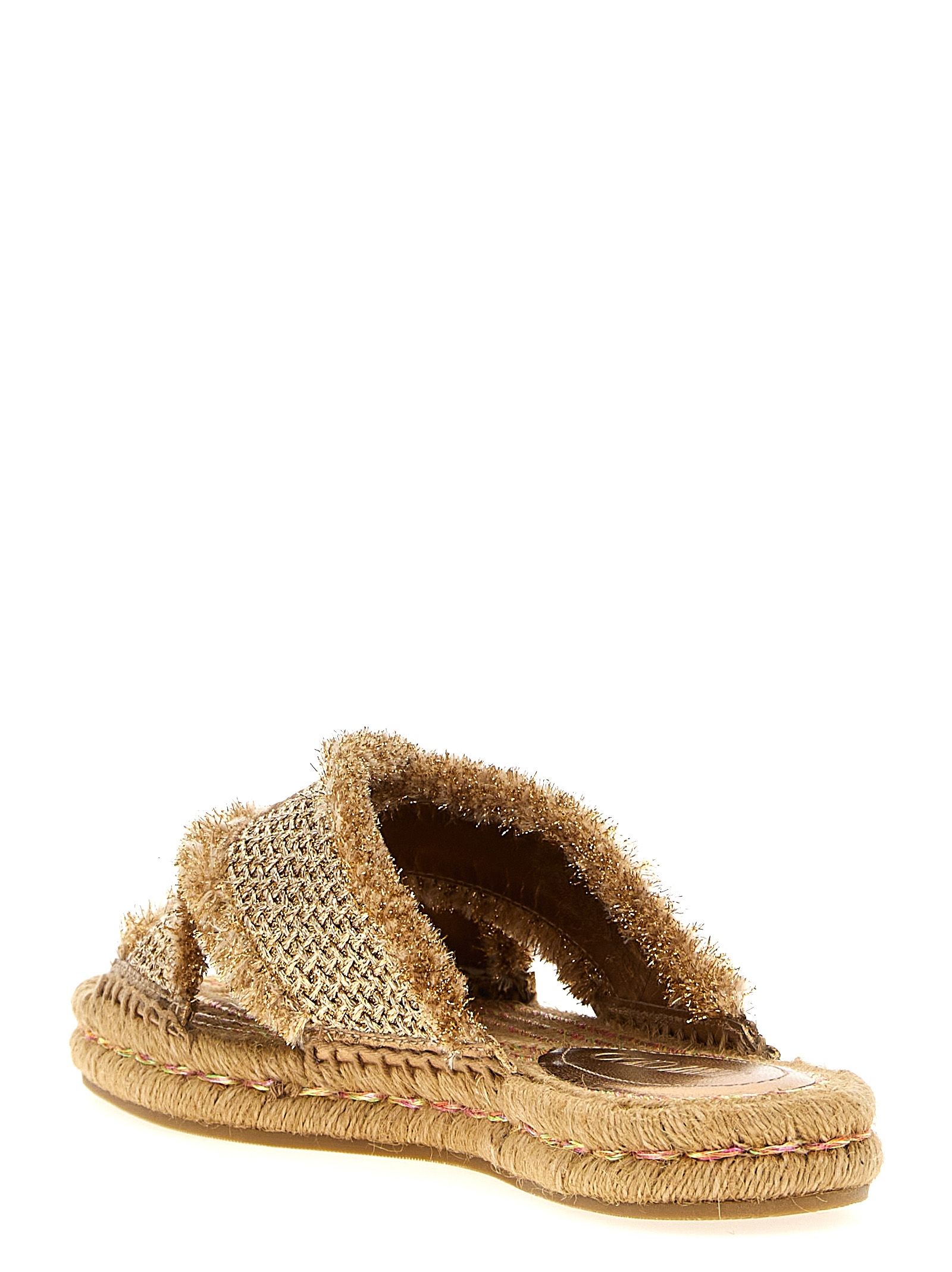 Textile Women's Slides - Jimmy Choo - Modalova