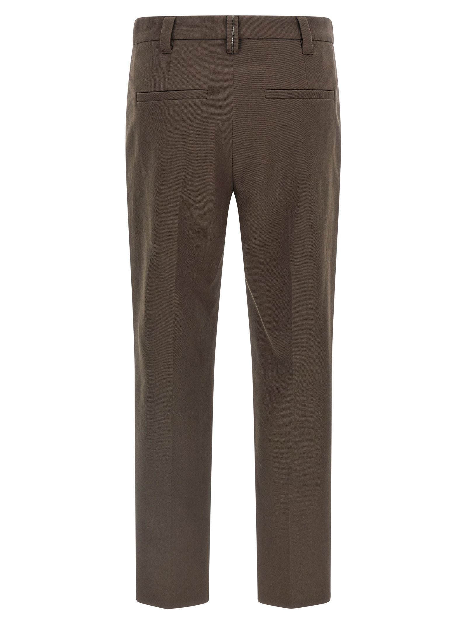Cotton Casual Women's Pants - Brunello Cucinelli - Modalova