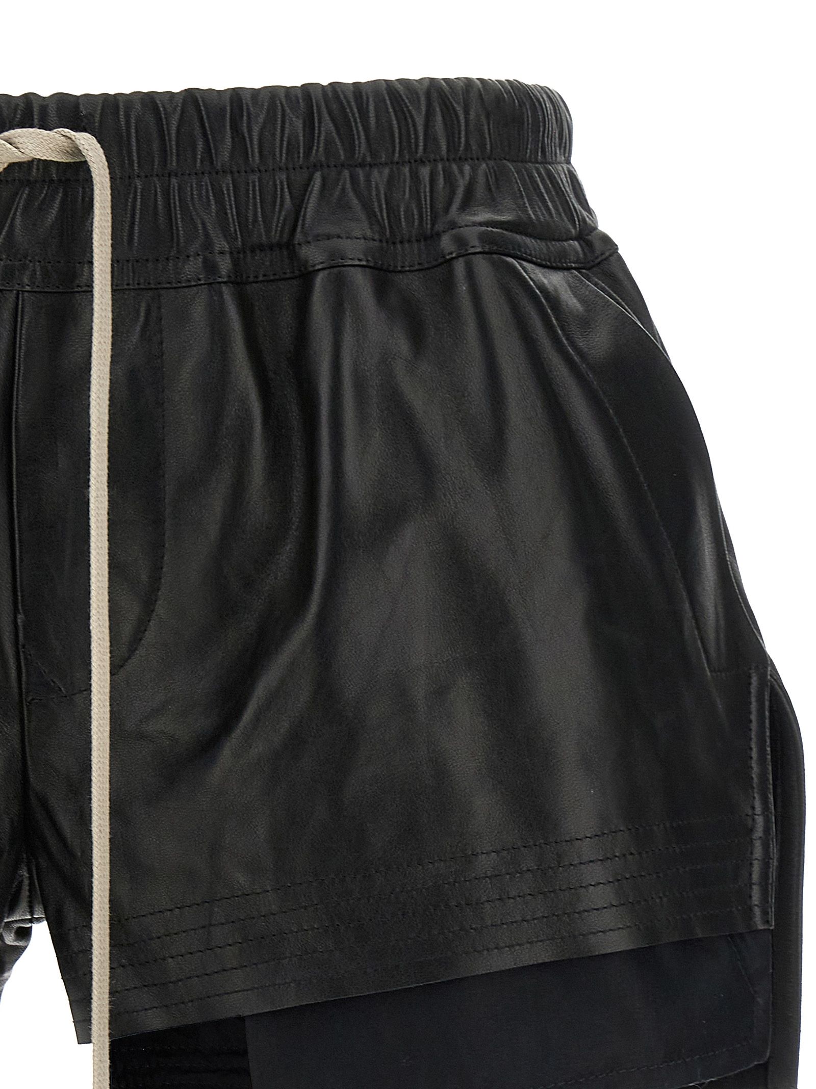 Lamb Leather Bermuda Women's Shorts - Rick Owens - Modalova