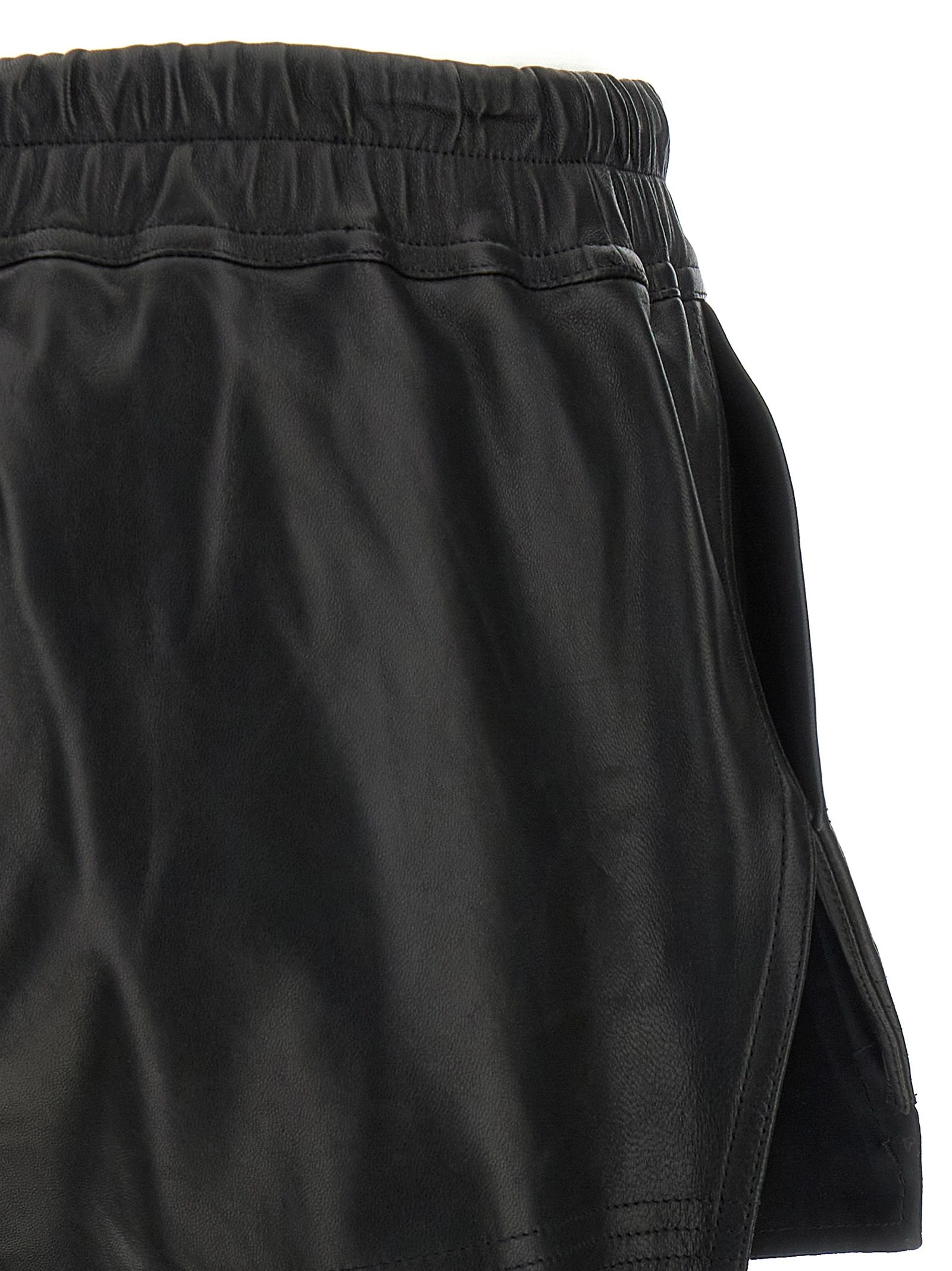 Lamb Leather Bermuda Women's Shorts - Rick Owens - Modalova