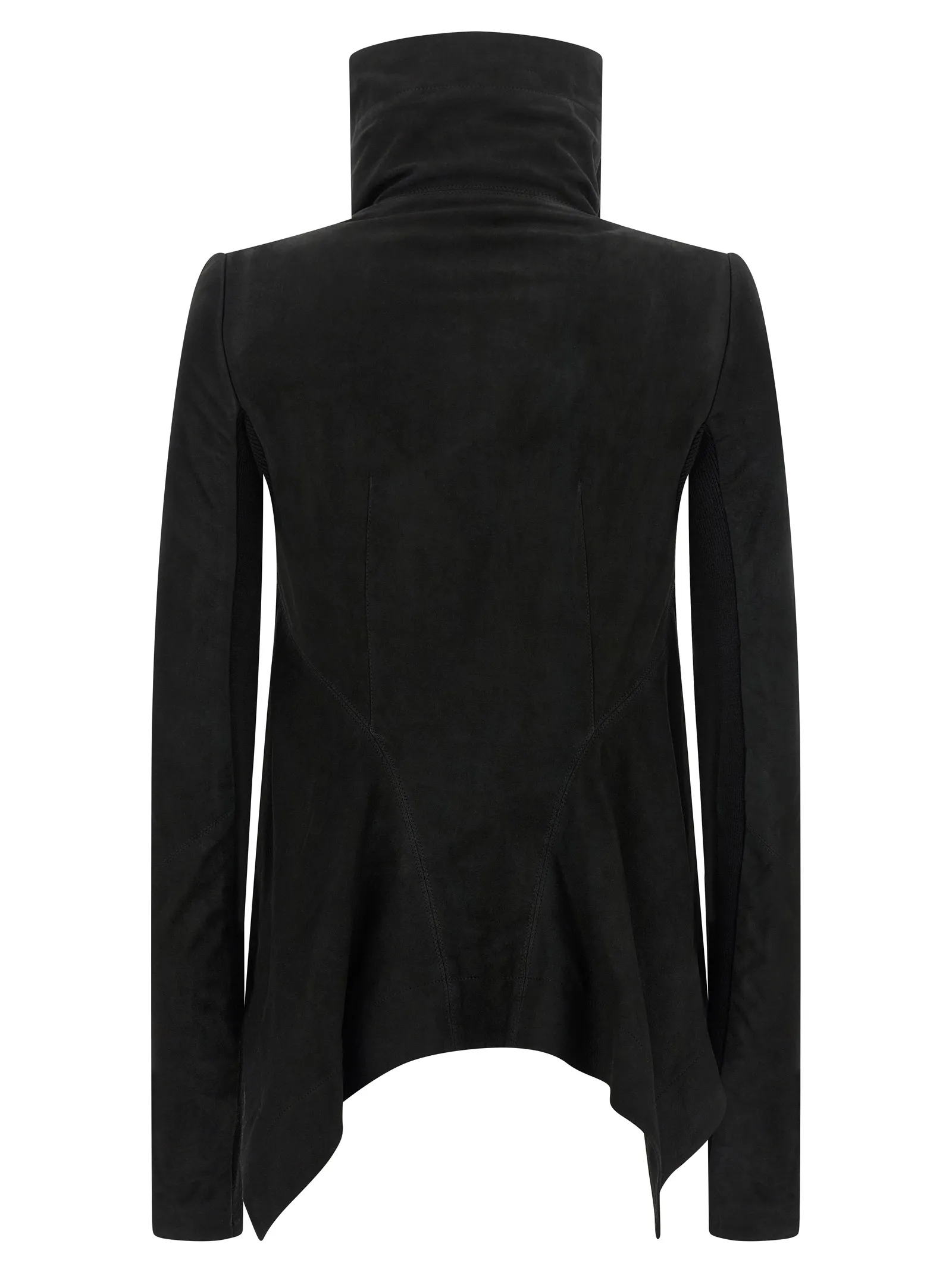 Lamb Leather Leather Women's Jacket - Rick Owens - Modalova