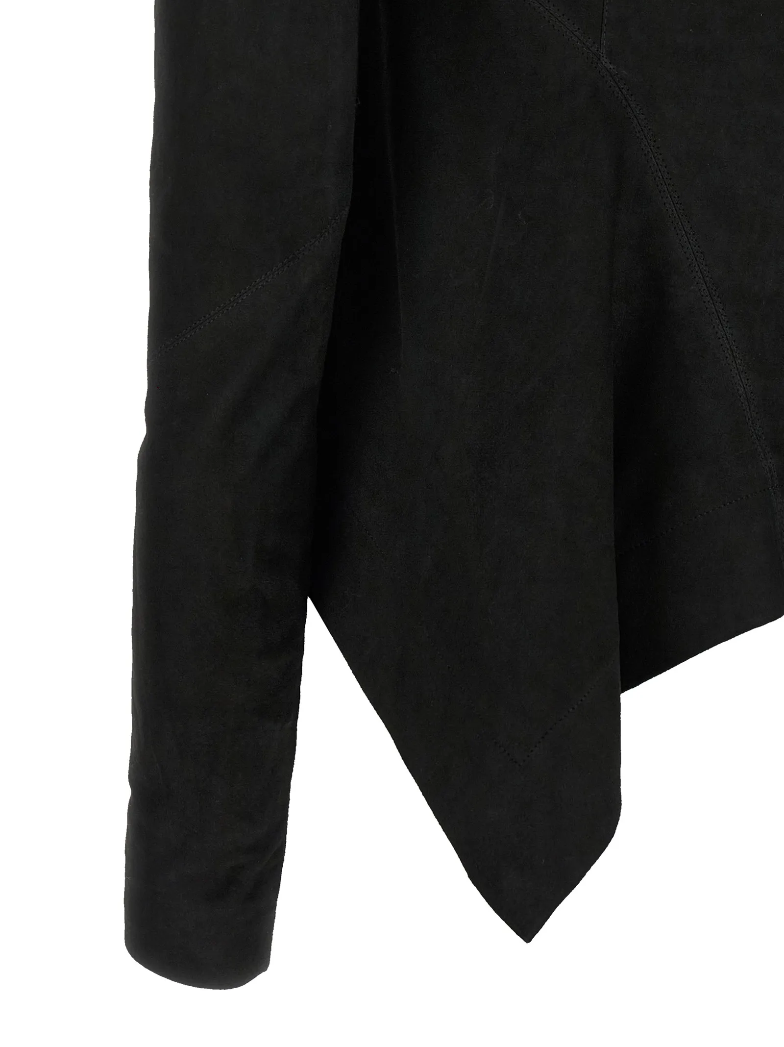 Lamb Leather Leather Women's Jacket - Rick Owens - Modalova