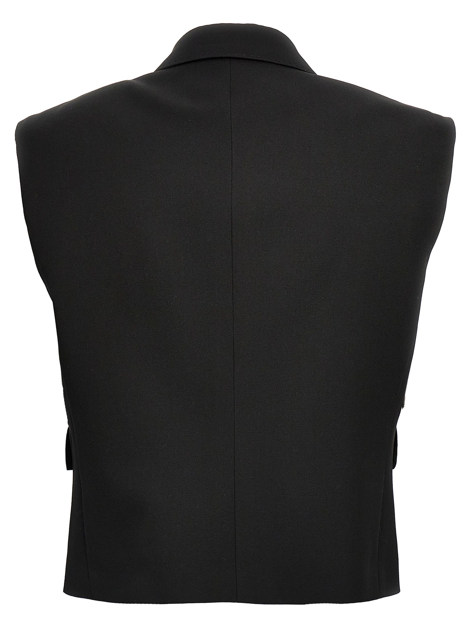 Silk Sleeveless Women's Jacket - Dolce & Gabbana - Modalova