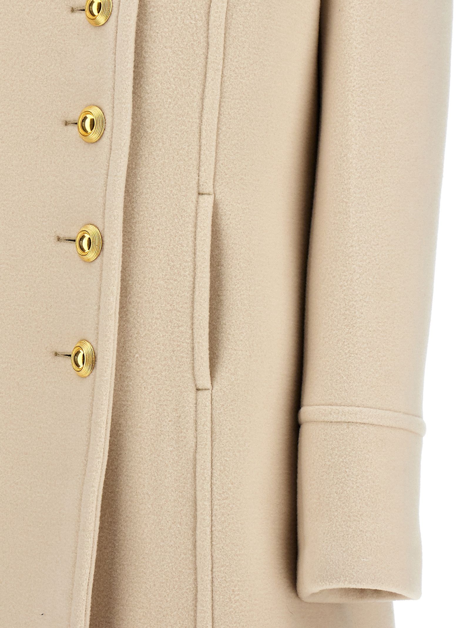 Tom Ford White Wool Women's Coat - Tom Ford - Modalova