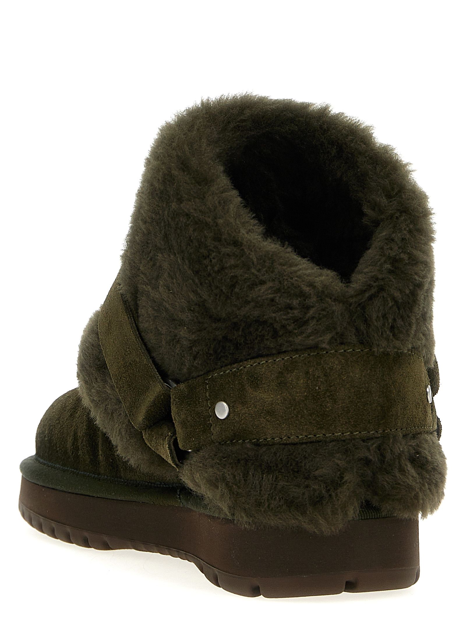 Leather Ankle Women's Boots - Burberry - Modalova