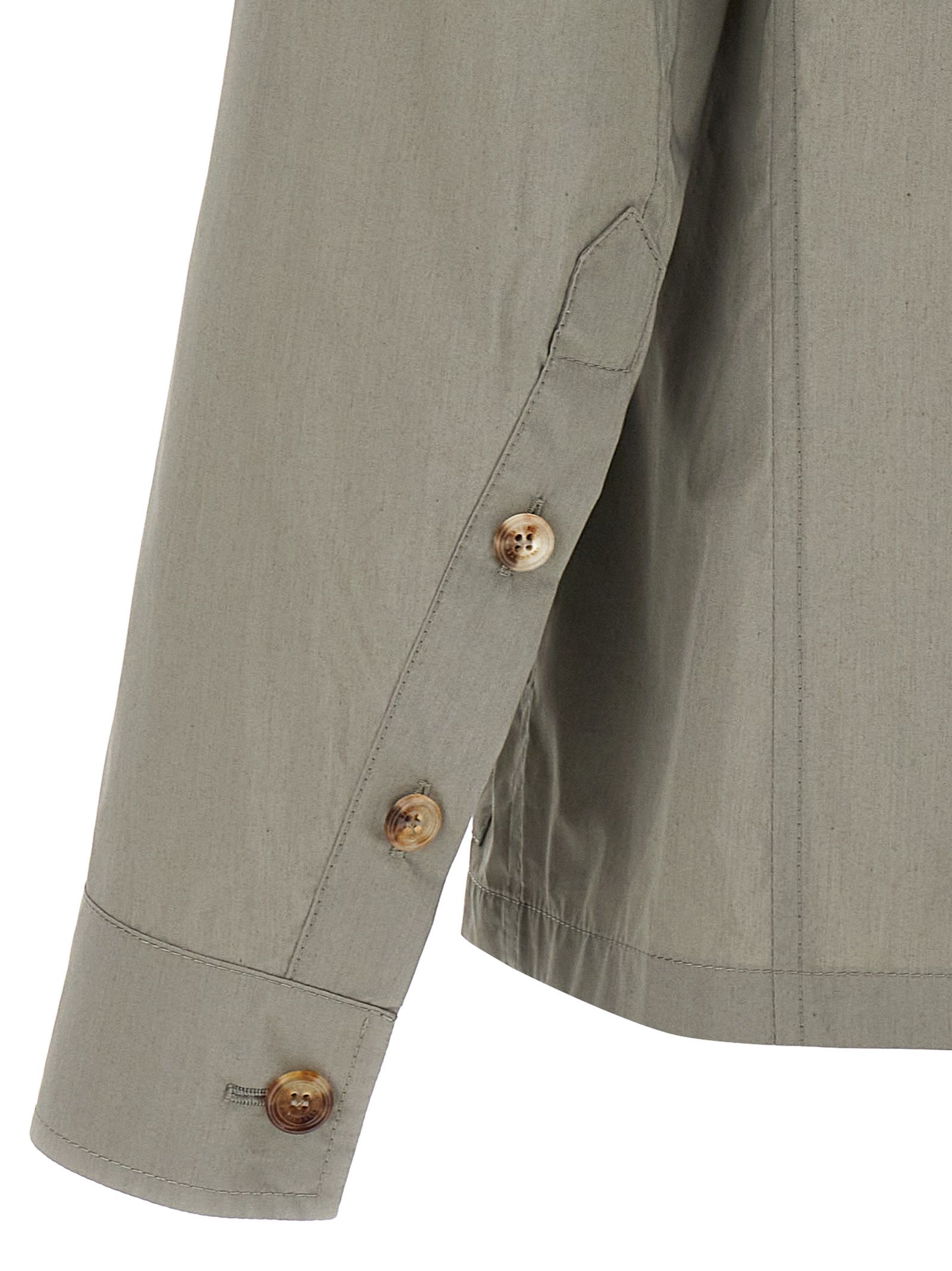 Cotton Shell Men's Jacket - Brunello Cucinelli - Modalova