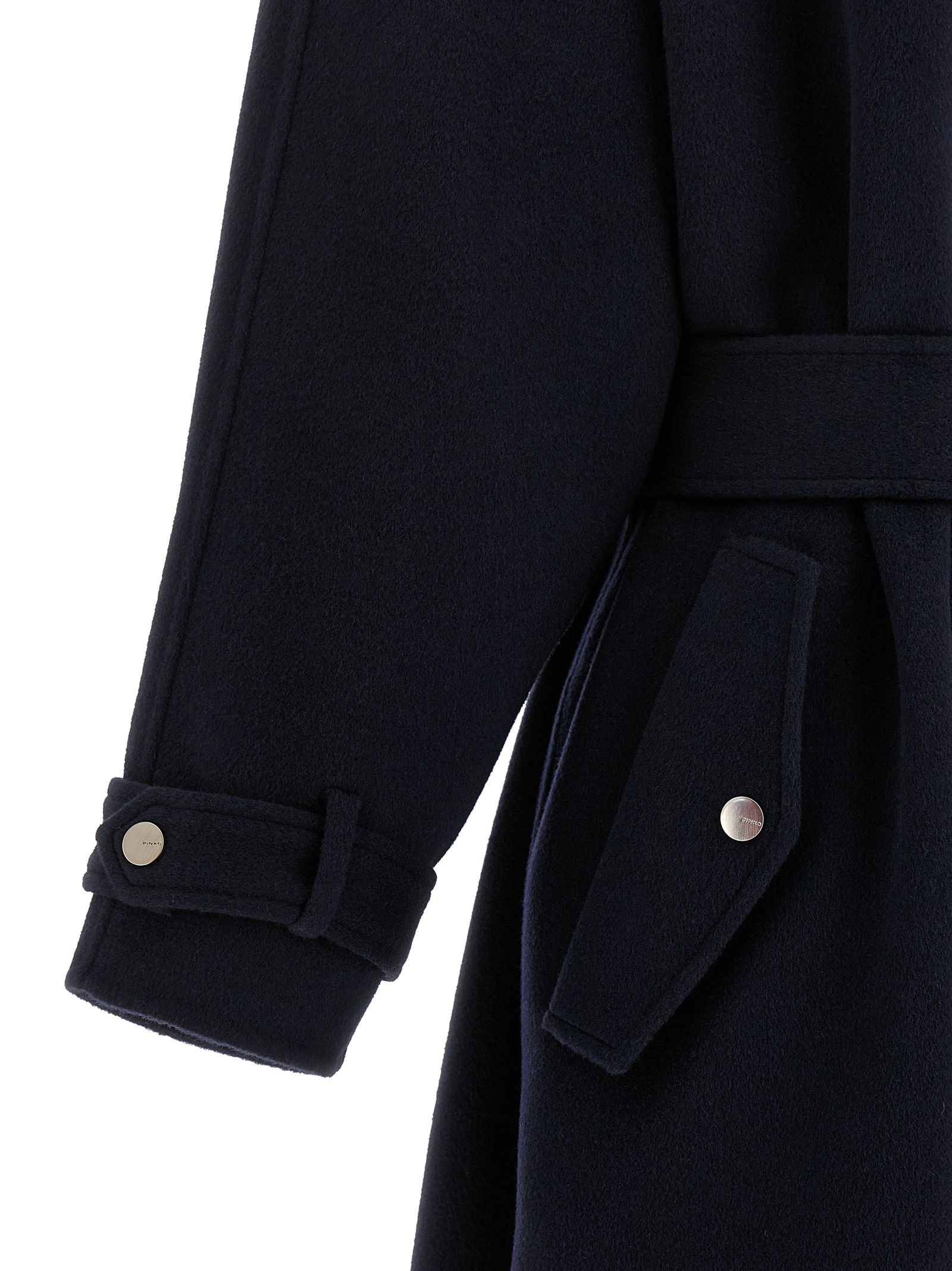 PINKO Blue Polyamide Women's Coat - PINKO - Modalova