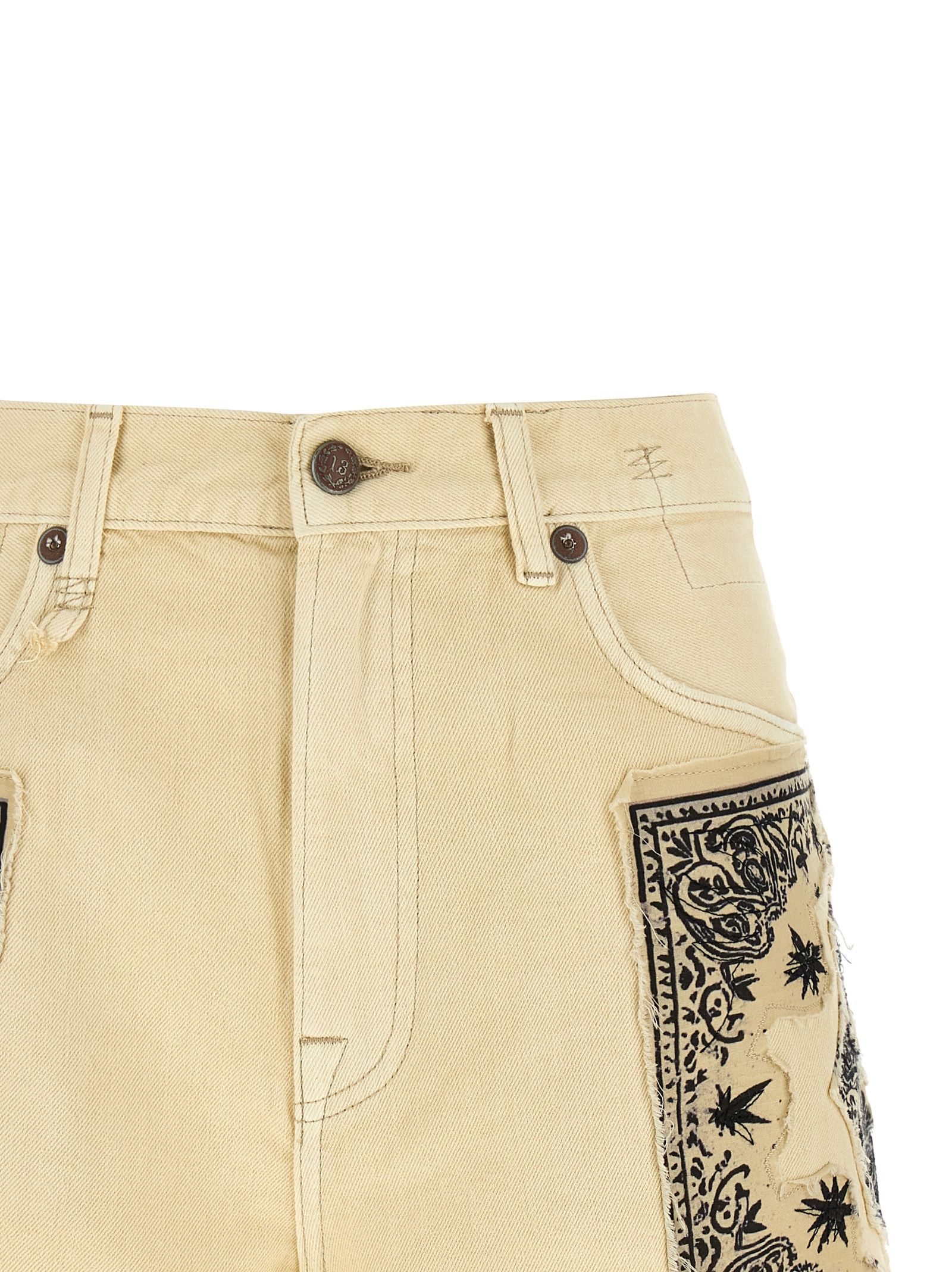 Cotton Bermuda Women's Shorts - R13 - Modalova