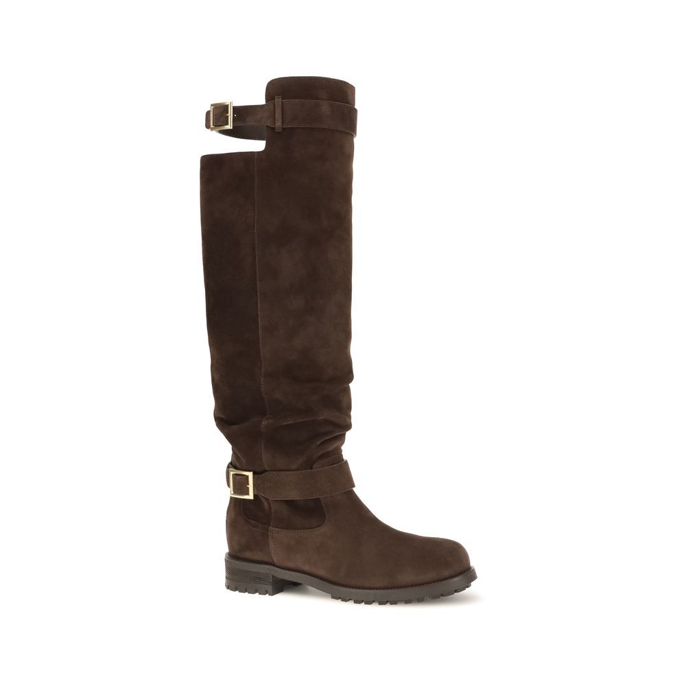 Calf Leather Bos Taurus Lace-Up Women's Boots - Jimmy Choo - Modalova