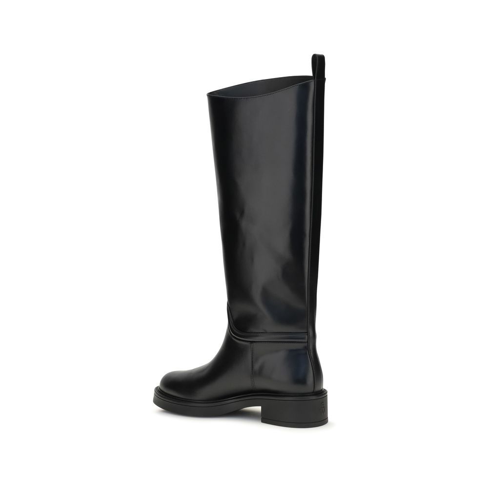 Calf Leather Bos Taurus Flat Women's Boots - Stuart Weitzman - Modalova