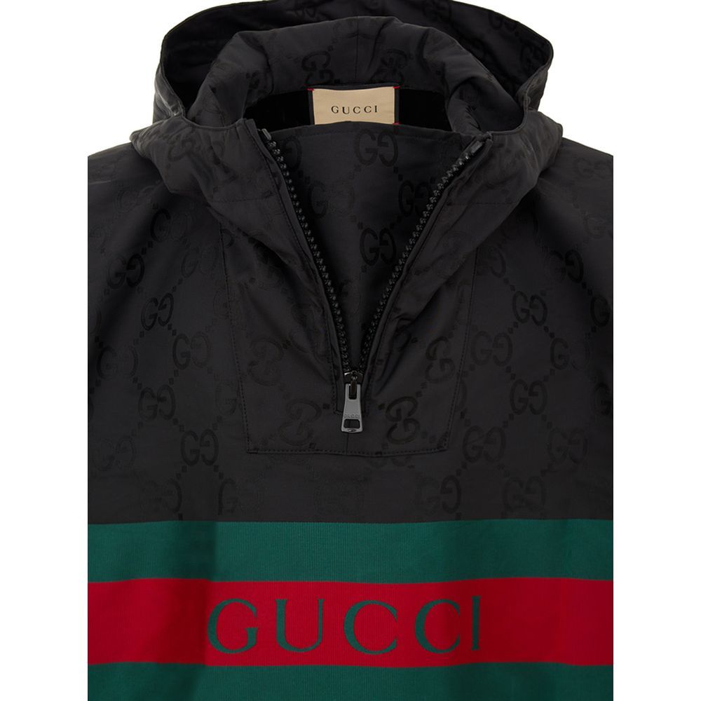 Polyester Trench Men's Coat - Gucci - Modalova