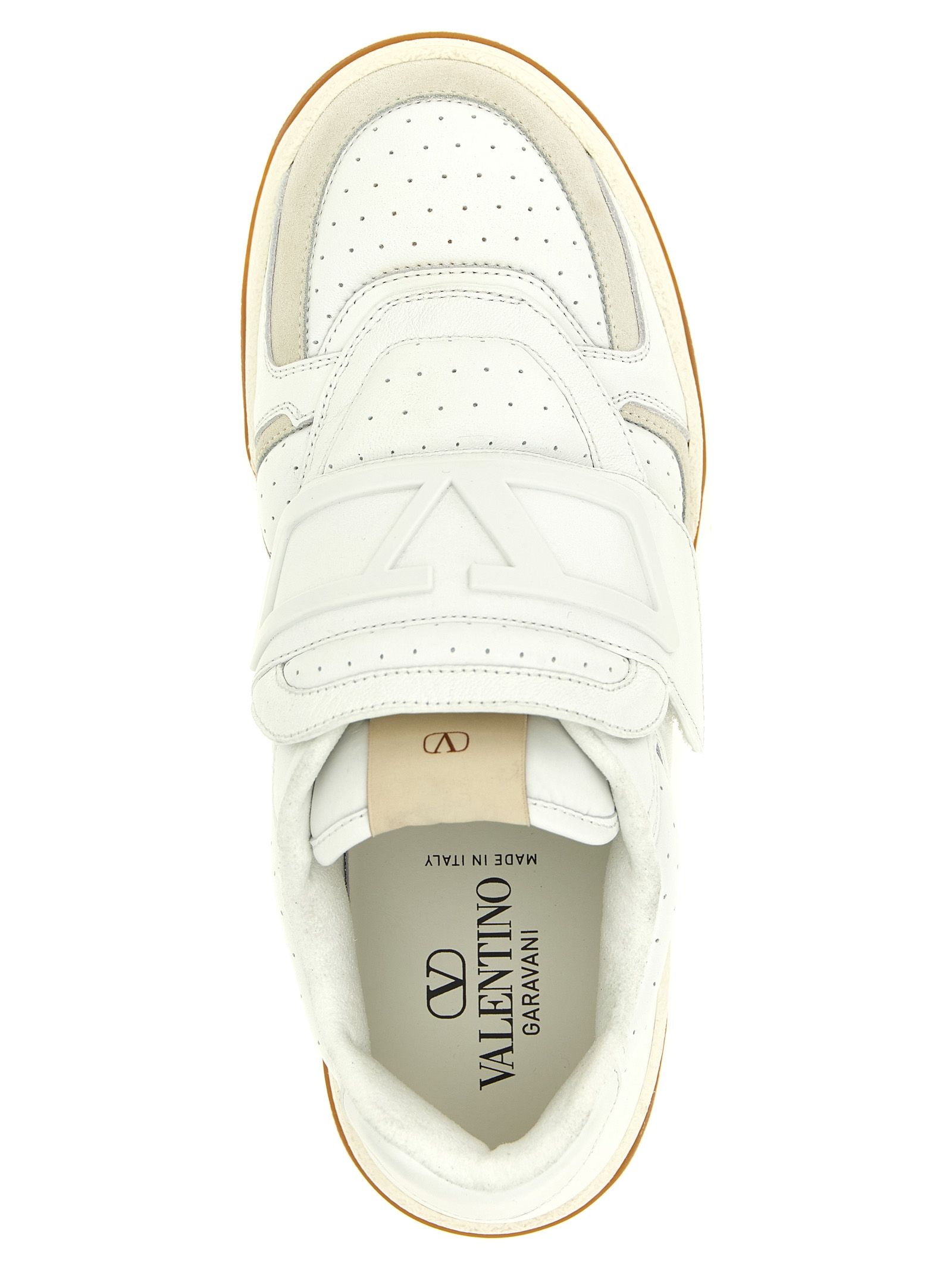 Leather Athletic Men's Sneakers - Valentino Garavani - Modalova