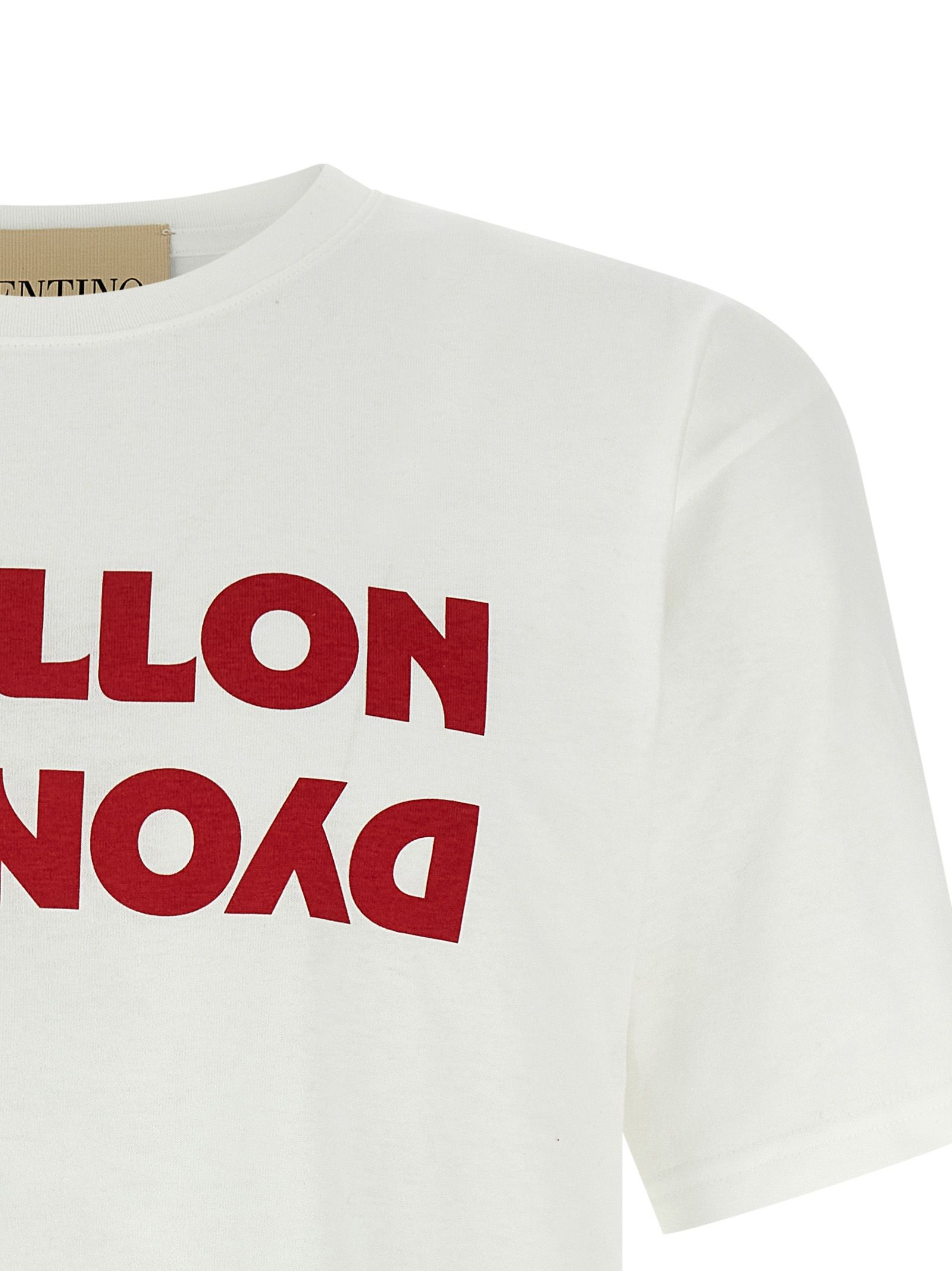 Cotton Men's T-Shirt - Valentino Garavani - Modalova