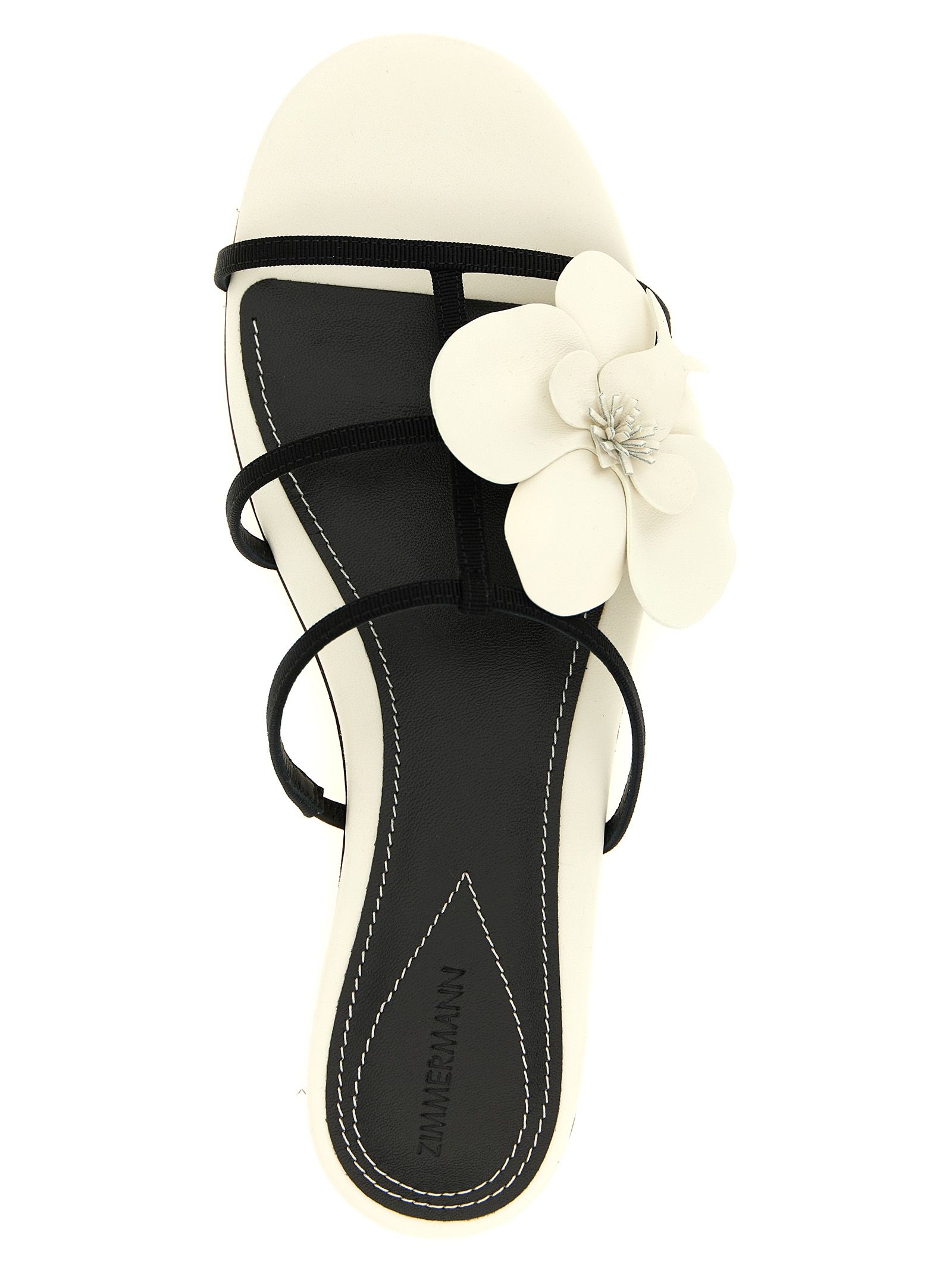 Leather Women's Slides - Zimmermann - Modalova