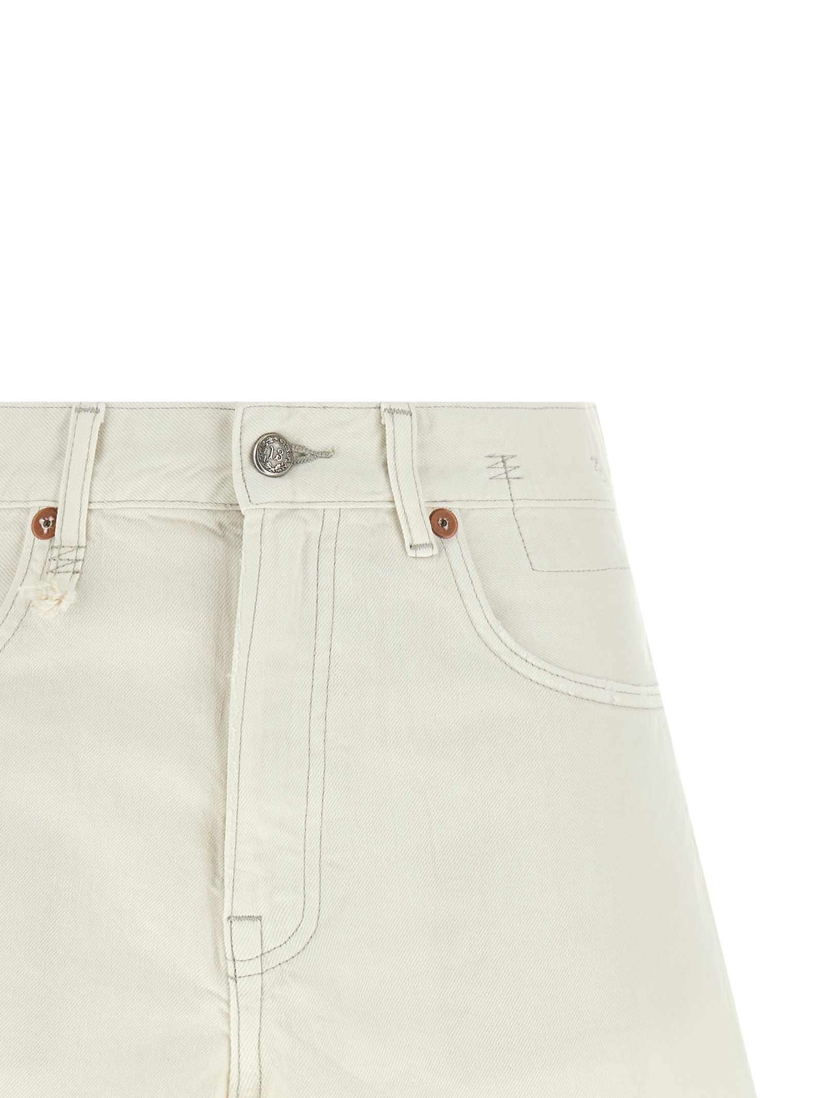 Cotton Bermuda Women's Shorts - R13 - Modalova