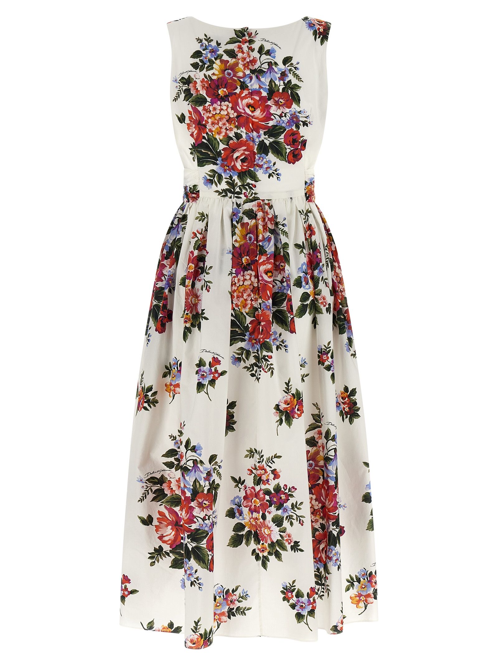 Cotton Midi Women's Dress - Dolce & Gabbana - Modalova