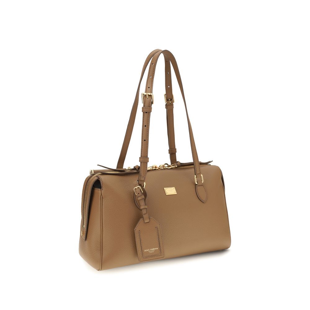 Calf Leather Bos Taurus Women's Handbag - Dolce & Gabbana - Modalova