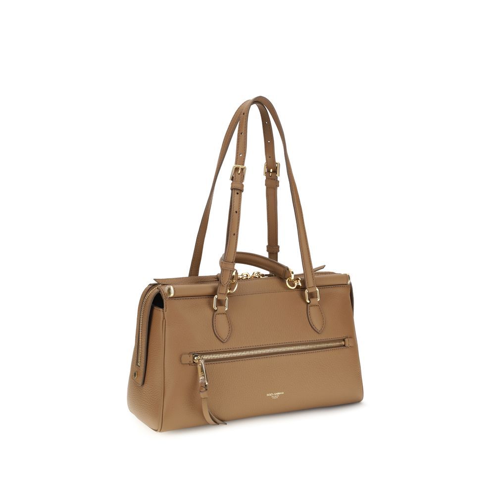 Calf Leather Bos Taurus Women's Handbag - Dolce & Gabbana - Modalova