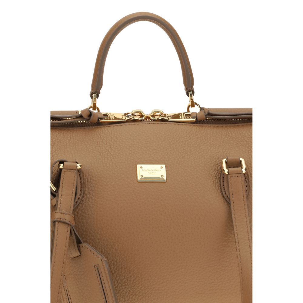 Calf Leather Bos Taurus Women's Handbag - Dolce & Gabbana - Modalova