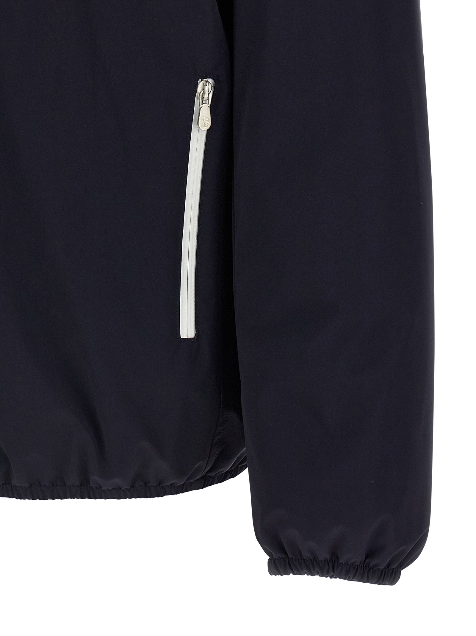 Polyamide Shell Men's Jacket - Brunello Cucinelli - Modalova