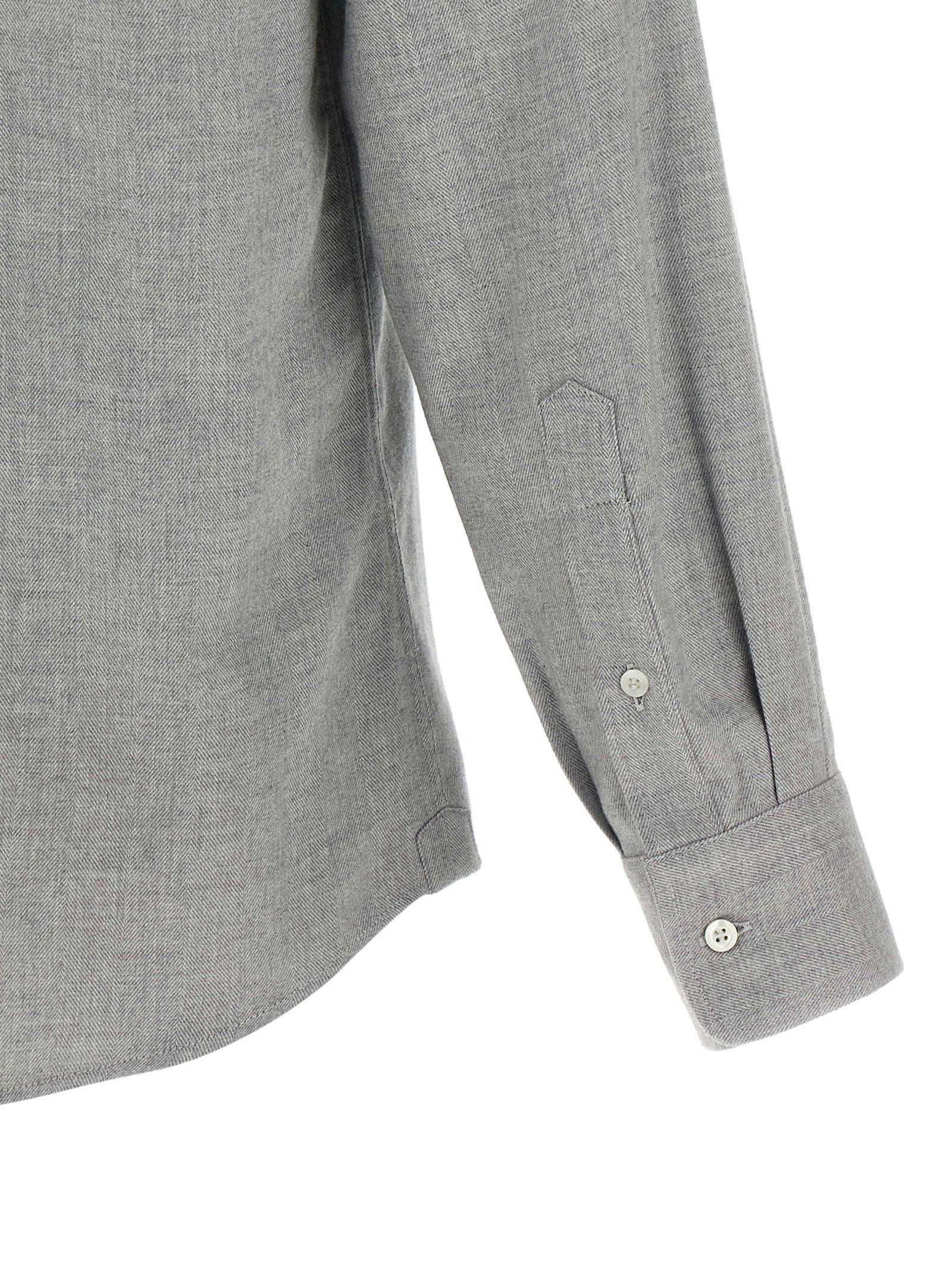 Cotton Men's Blouse - Brunello Cucinelli - Modalova