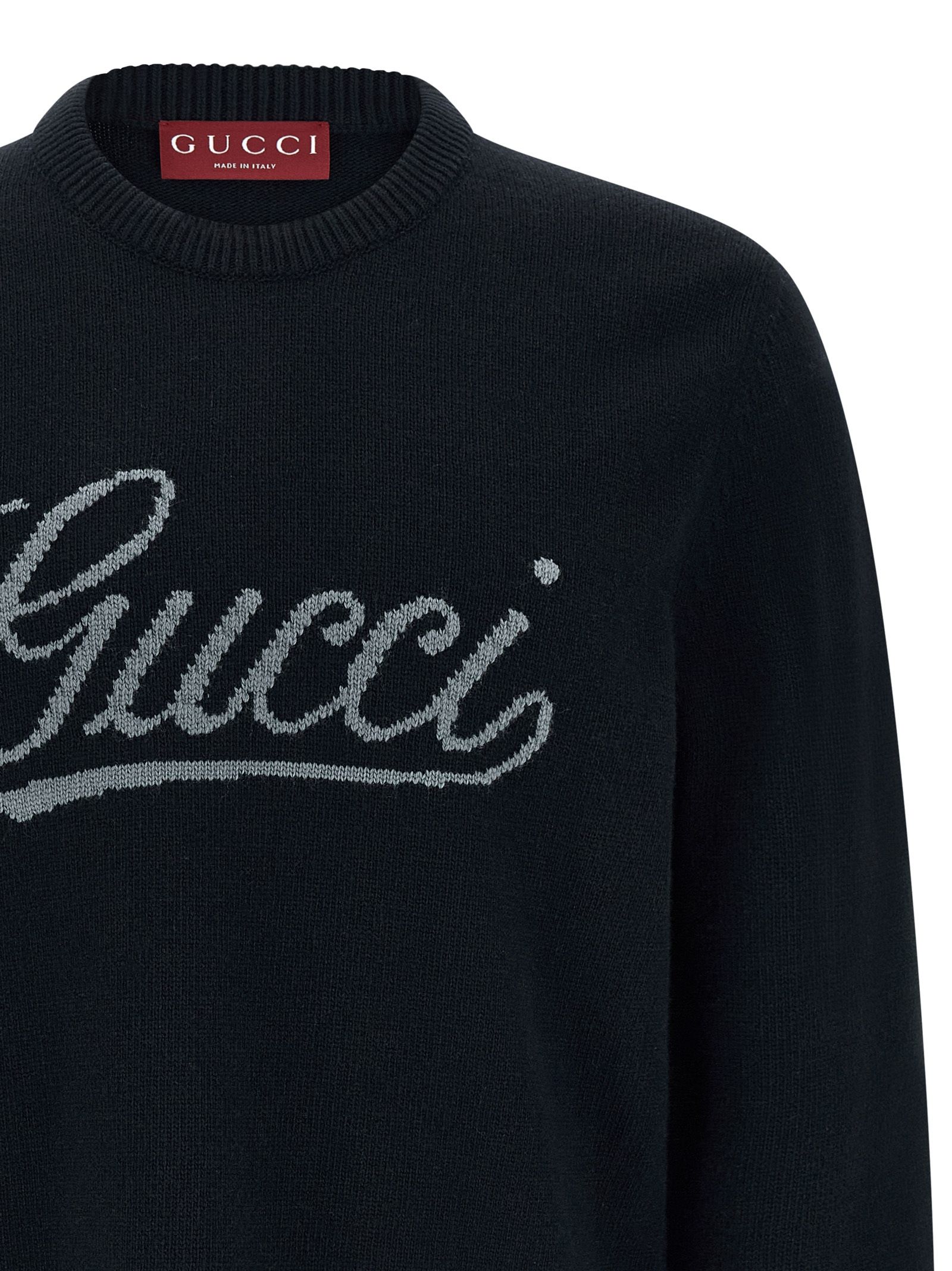 Gucci Blue Wool Men's Cardigan - Gucci - Modalova