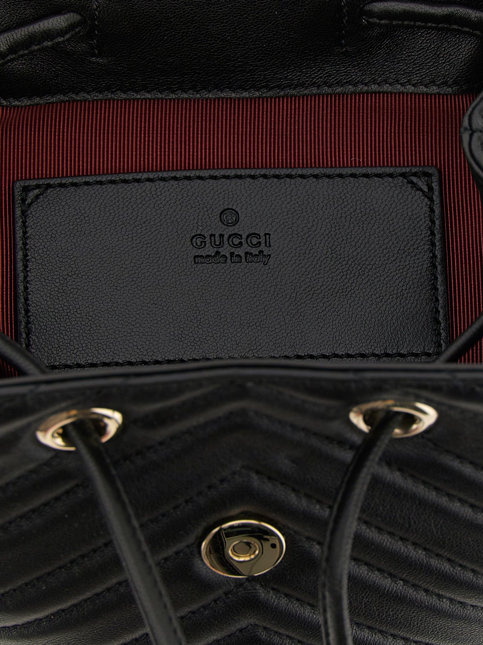Lamb Leather Women's Backpack - Gucci - Modalova