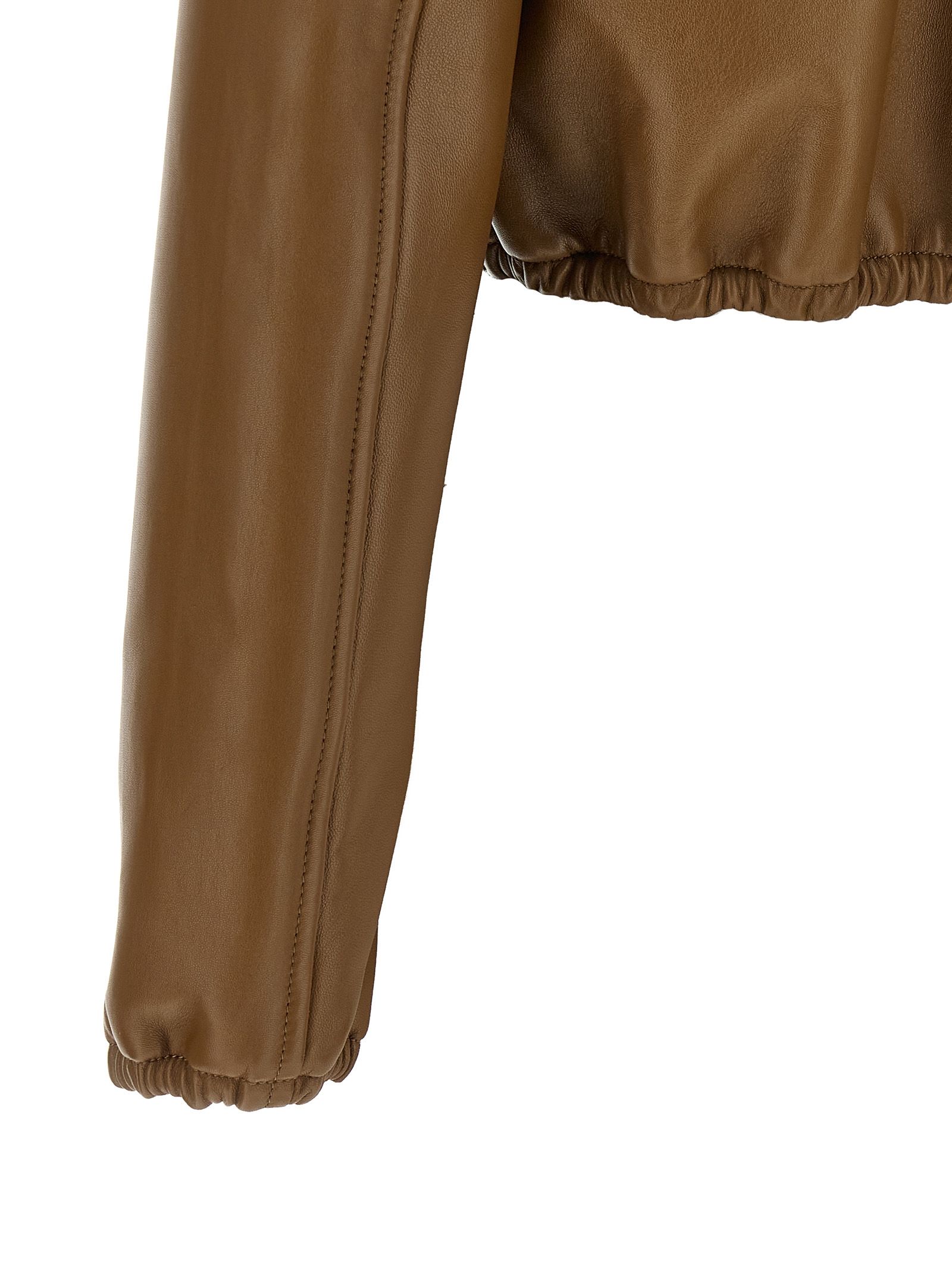 Lamb Leather Leather Women's Jacket - Gucci - Modalova