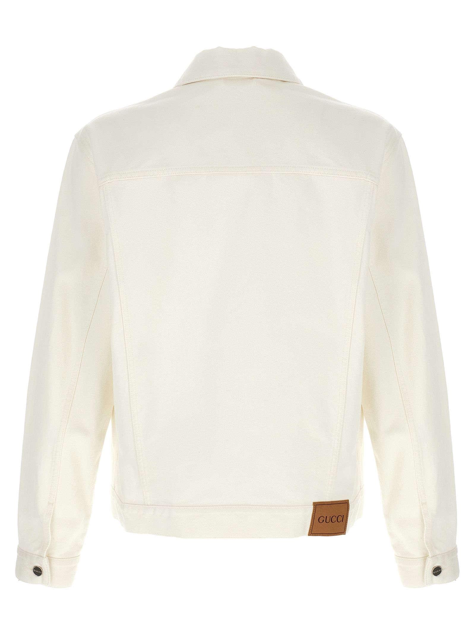 Cotton Denim Men's Jacket - Gucci - Modalova