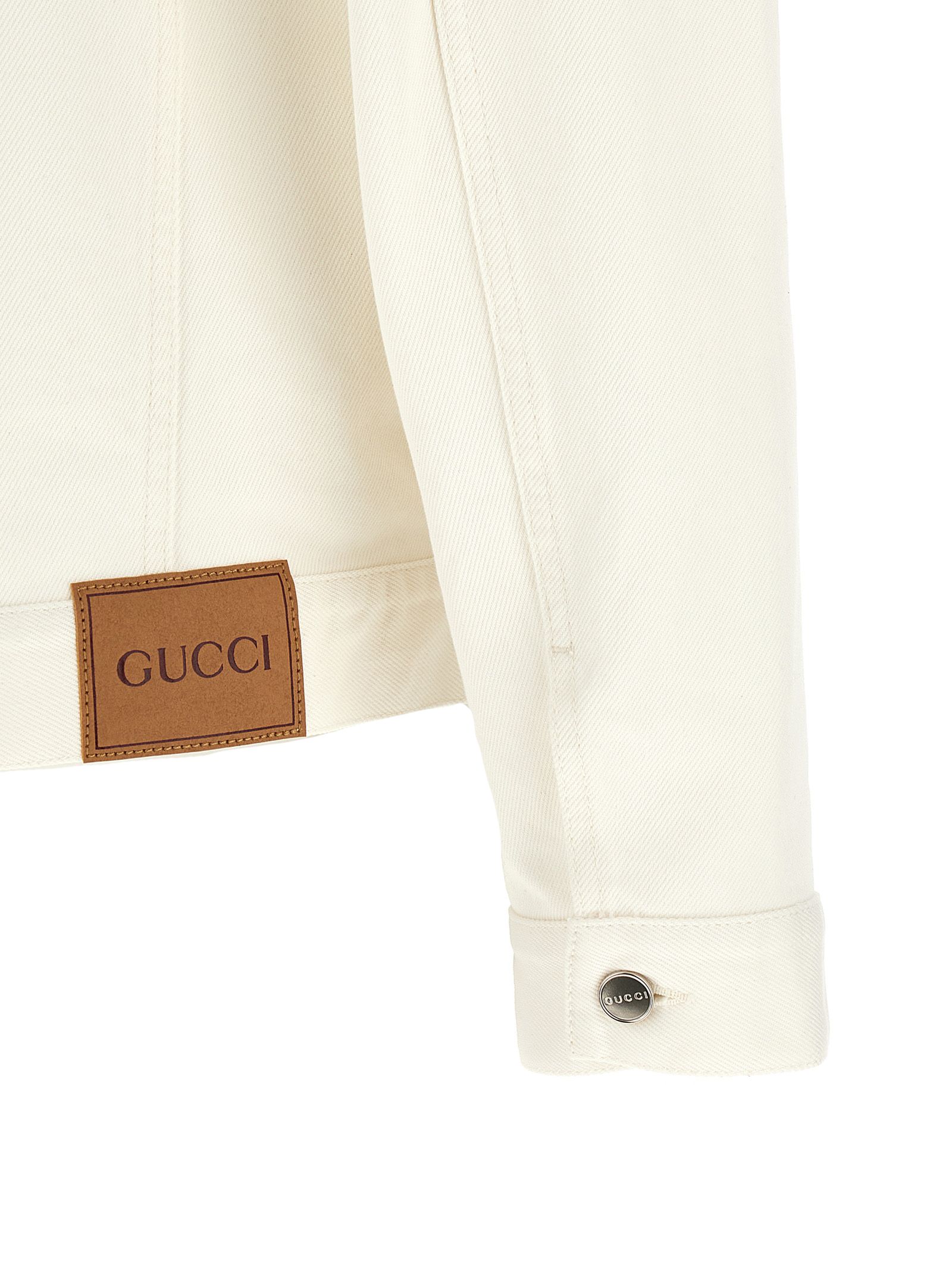 Cotton Denim Men's Jacket - Gucci - Modalova