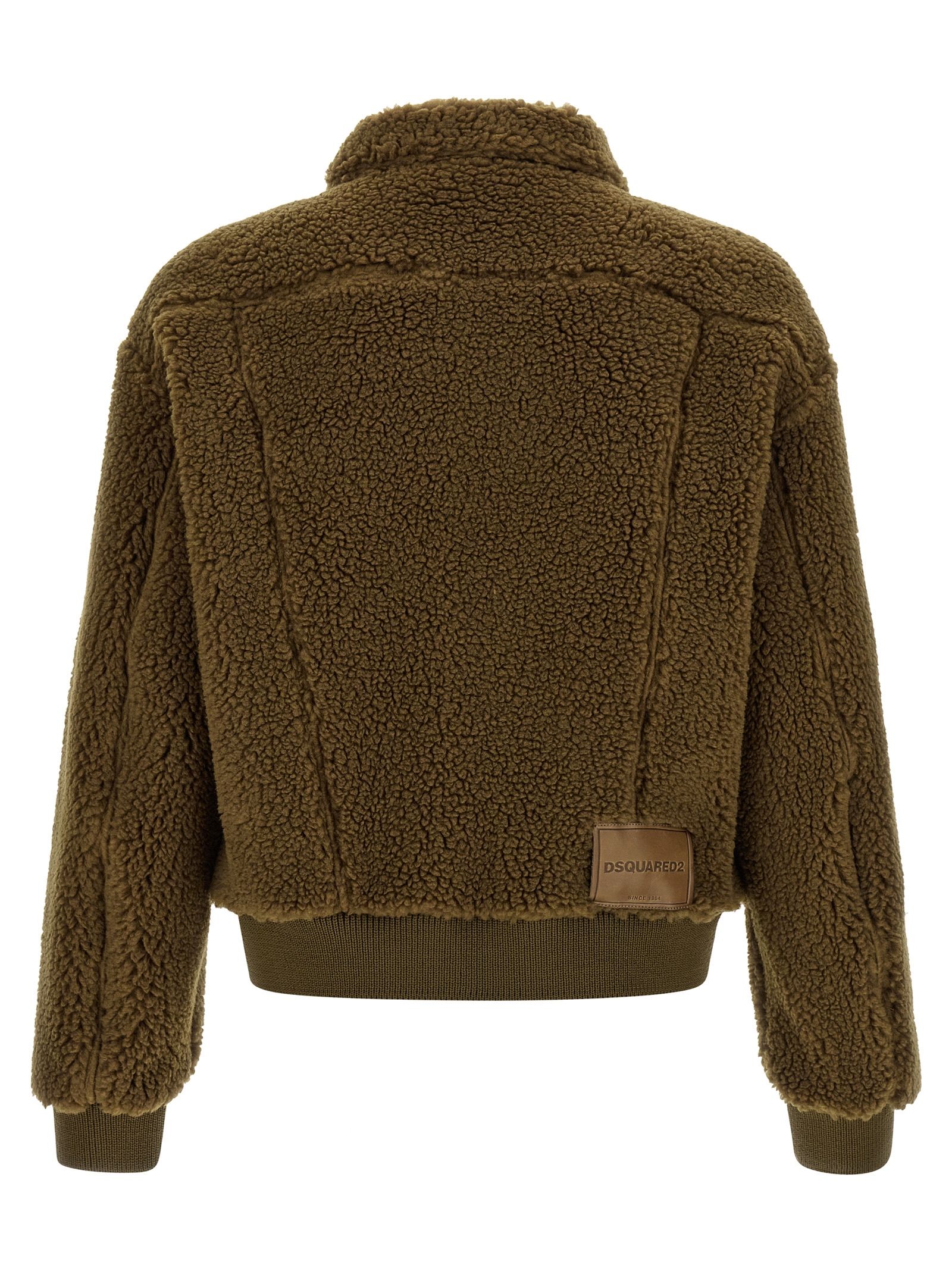 Polyester Full-Length Men's Jacket - Dsquared² - Modalova
