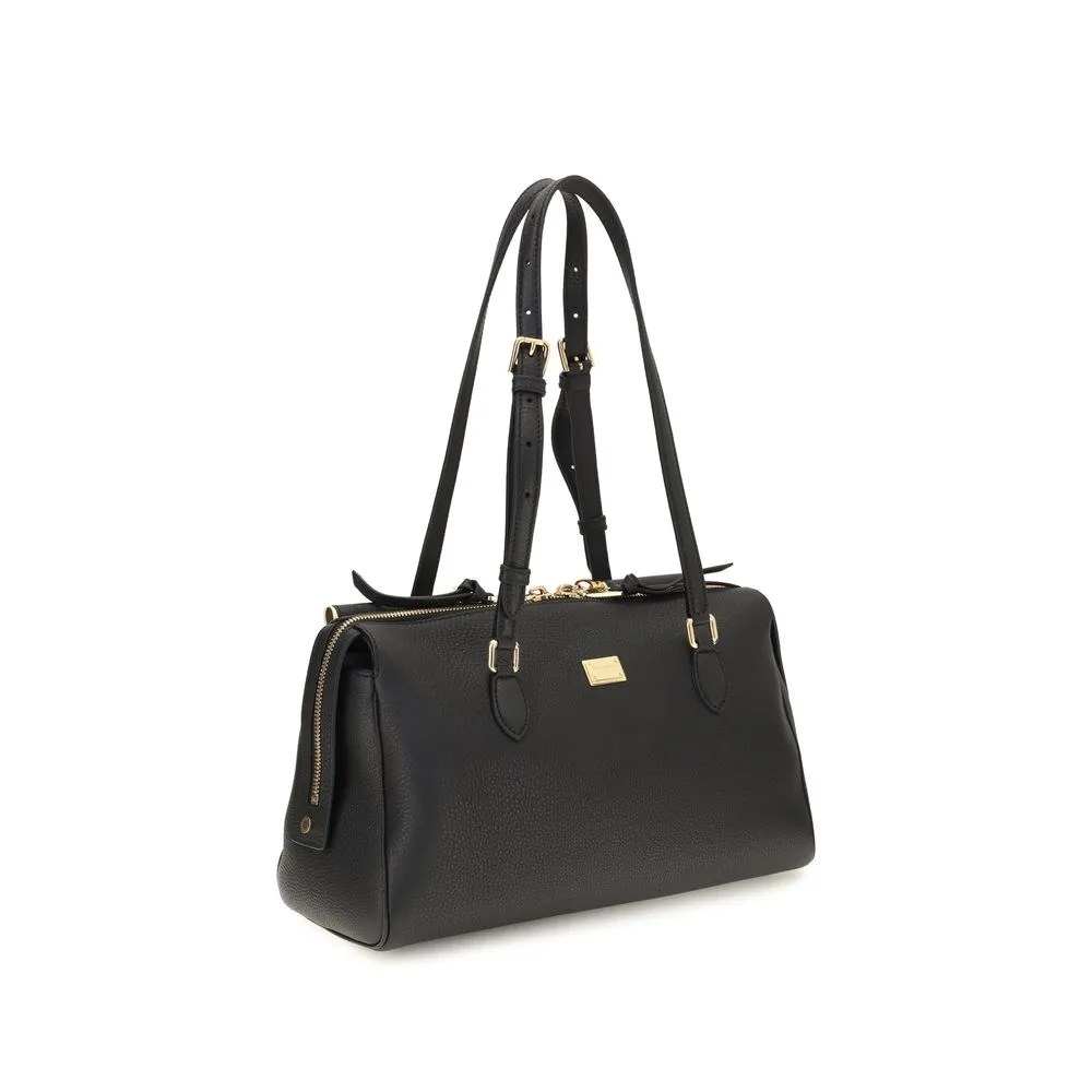 Calf Leather Bos Taurus Women's Handbag - Dolce & Gabbana - Modalova