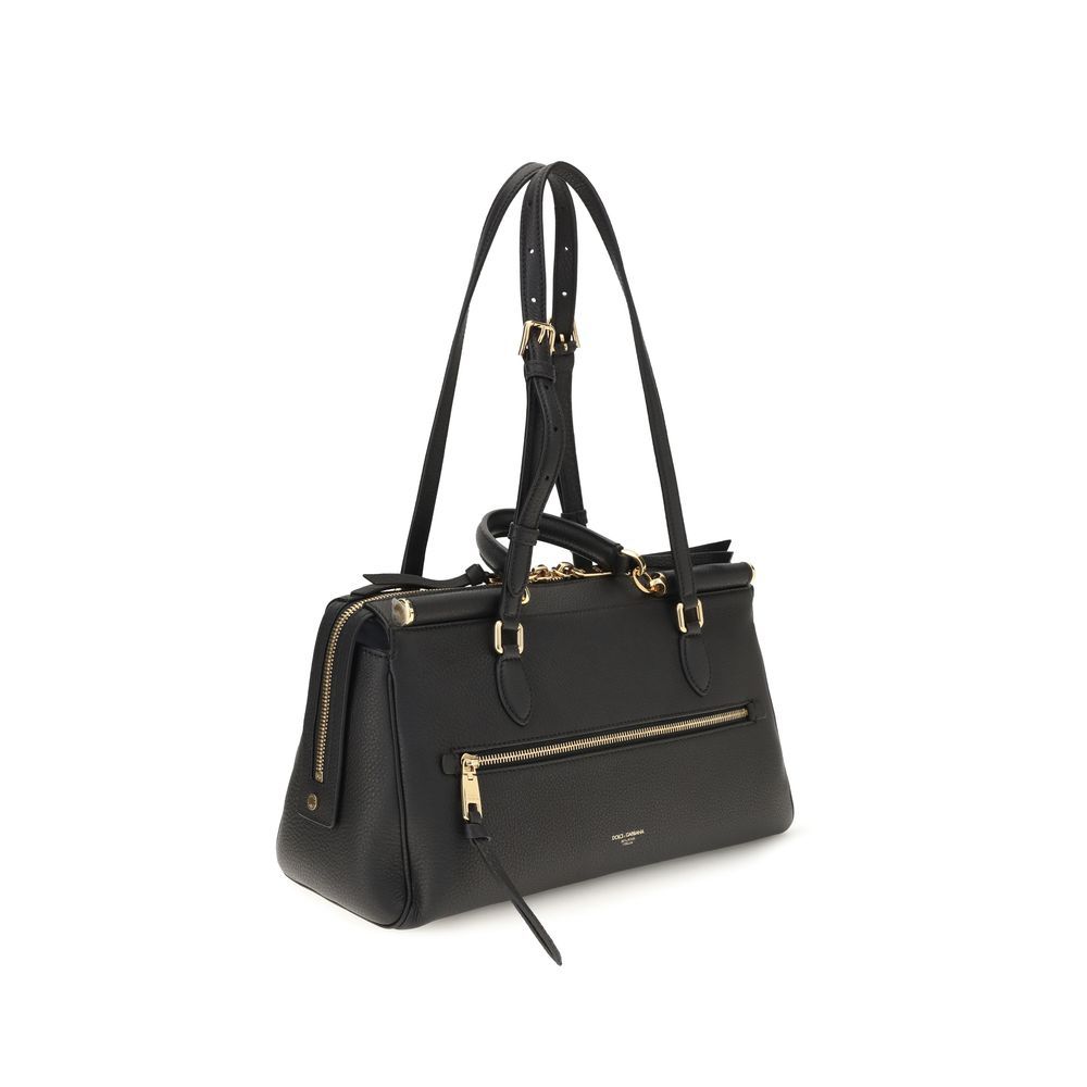 Calf Leather Bos Taurus Women's Handbag - Dolce & Gabbana - Modalova