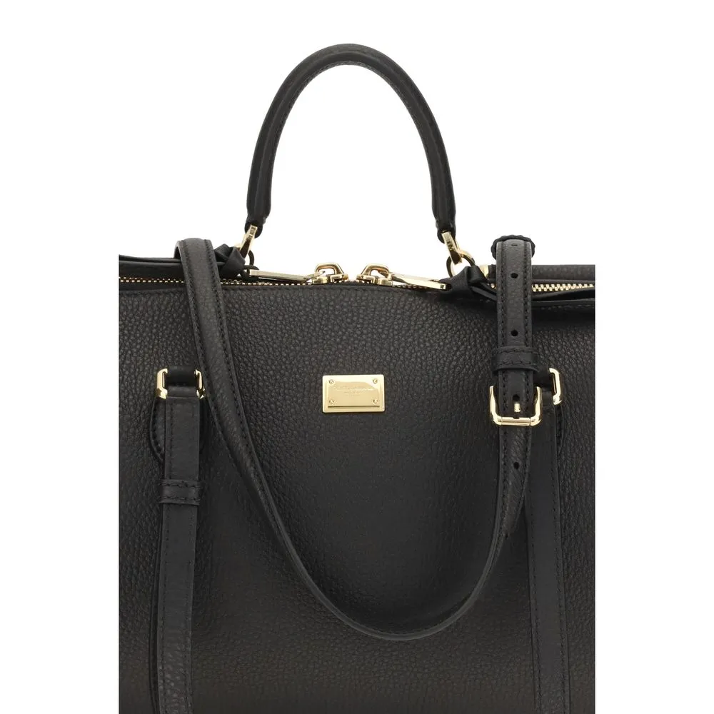 Calf Leather Bos Taurus Women's Handbag - Dolce & Gabbana - Modalova