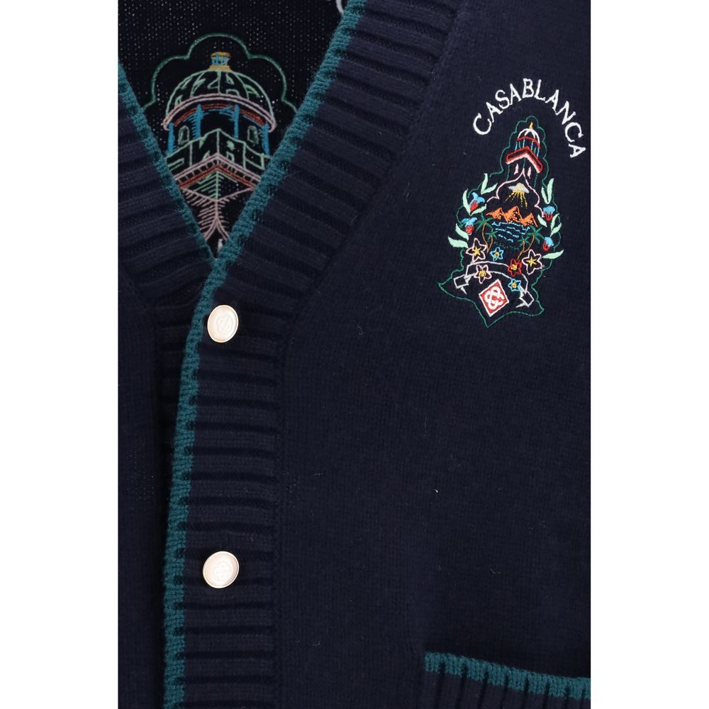 Wool Oves Aries Men's Cardigan - Casablanca - Modalova