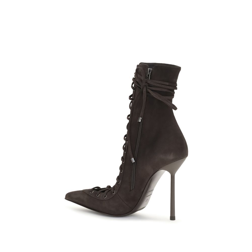 Calf Leather Bos Taurus Lace-Up Women's Boots - LE SILLA - Modalova