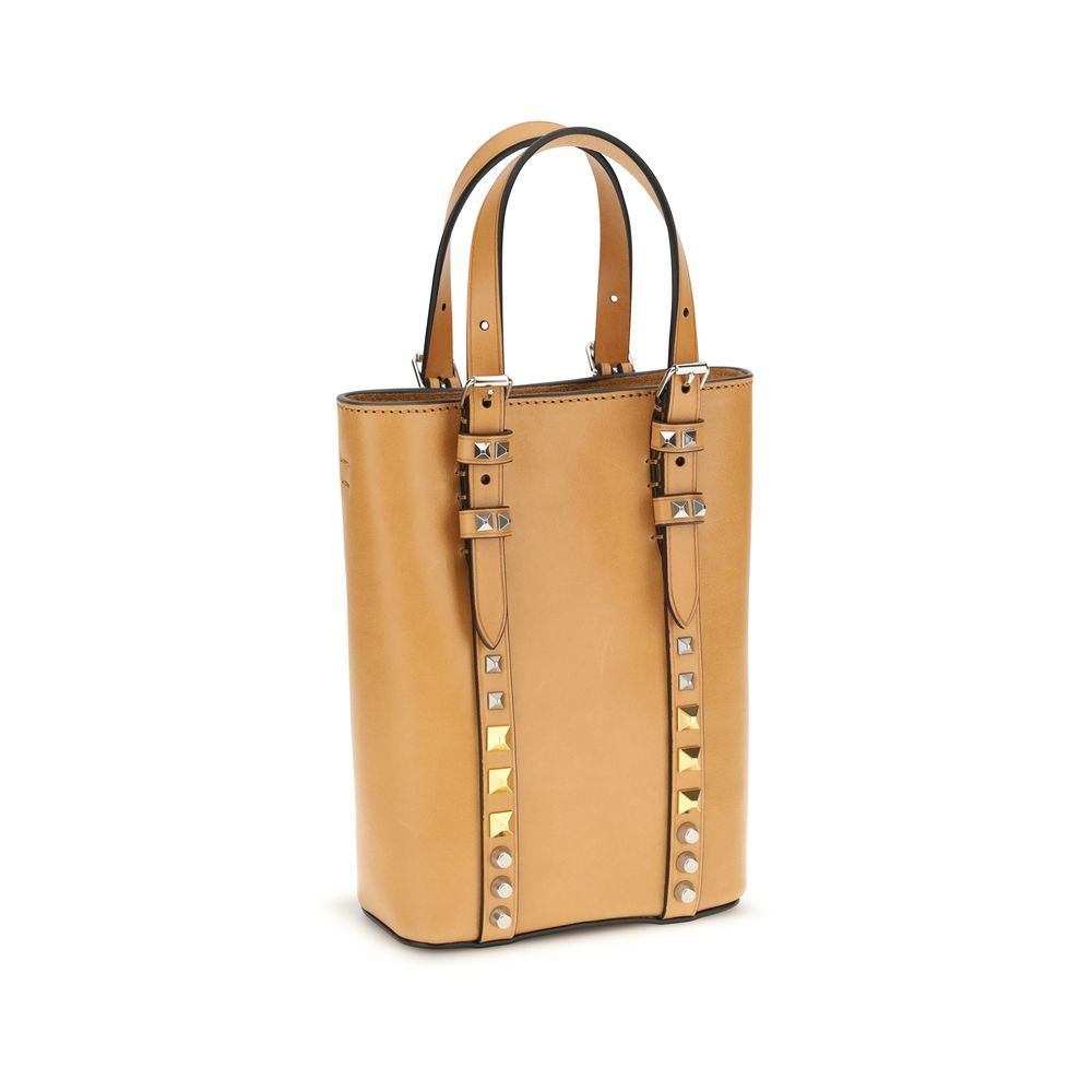 Calf Leather Bos Taurus Shoulder Men's Bag - Valentino Garavani - Modalova