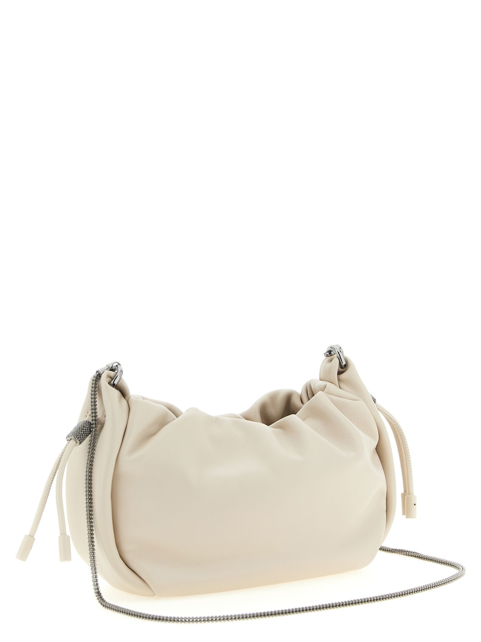 Lamb Leather Crossbody Women's Bag - Brunello Cucinelli - Modalova
