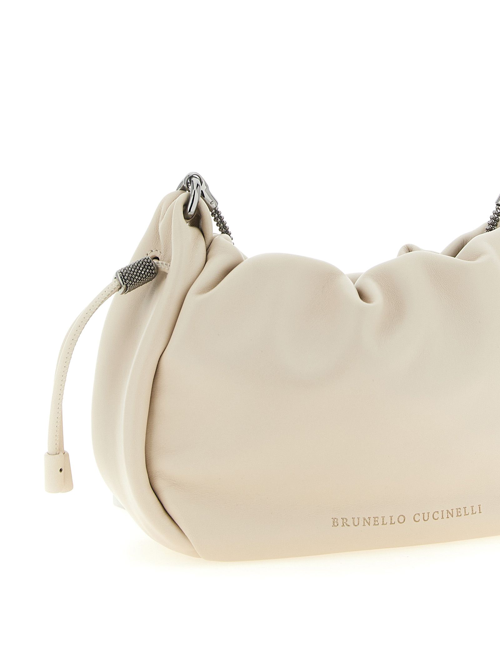 Lamb Leather Crossbody Women's Bag - Brunello Cucinelli - Modalova