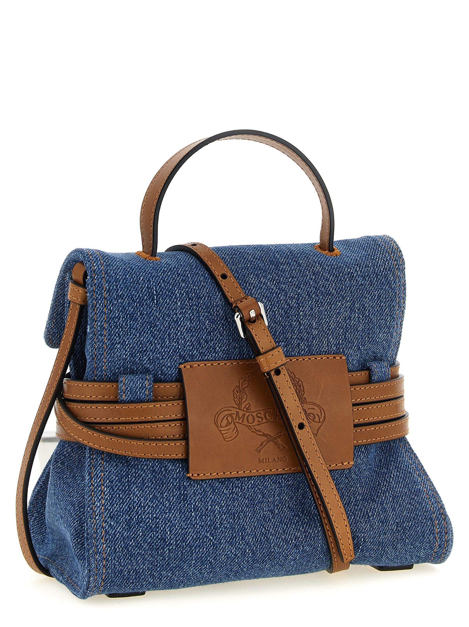 Cotton Women's Handbag - Moschino - Modalova