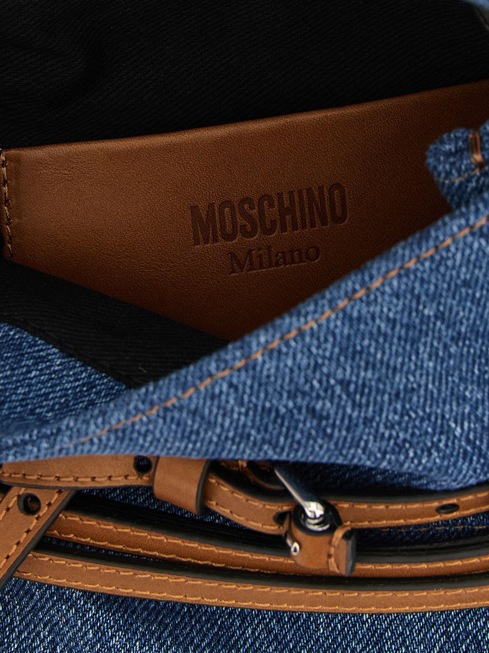 Cotton Women's Handbag - Moschino - Modalova